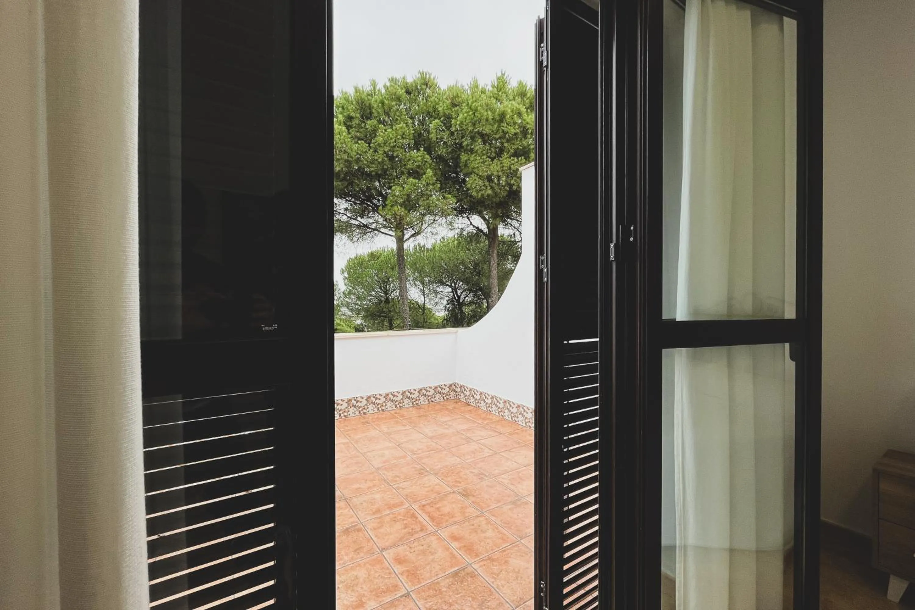 Balcony/Terrace in Complejo Turístico Rural Nazaret De Moguer