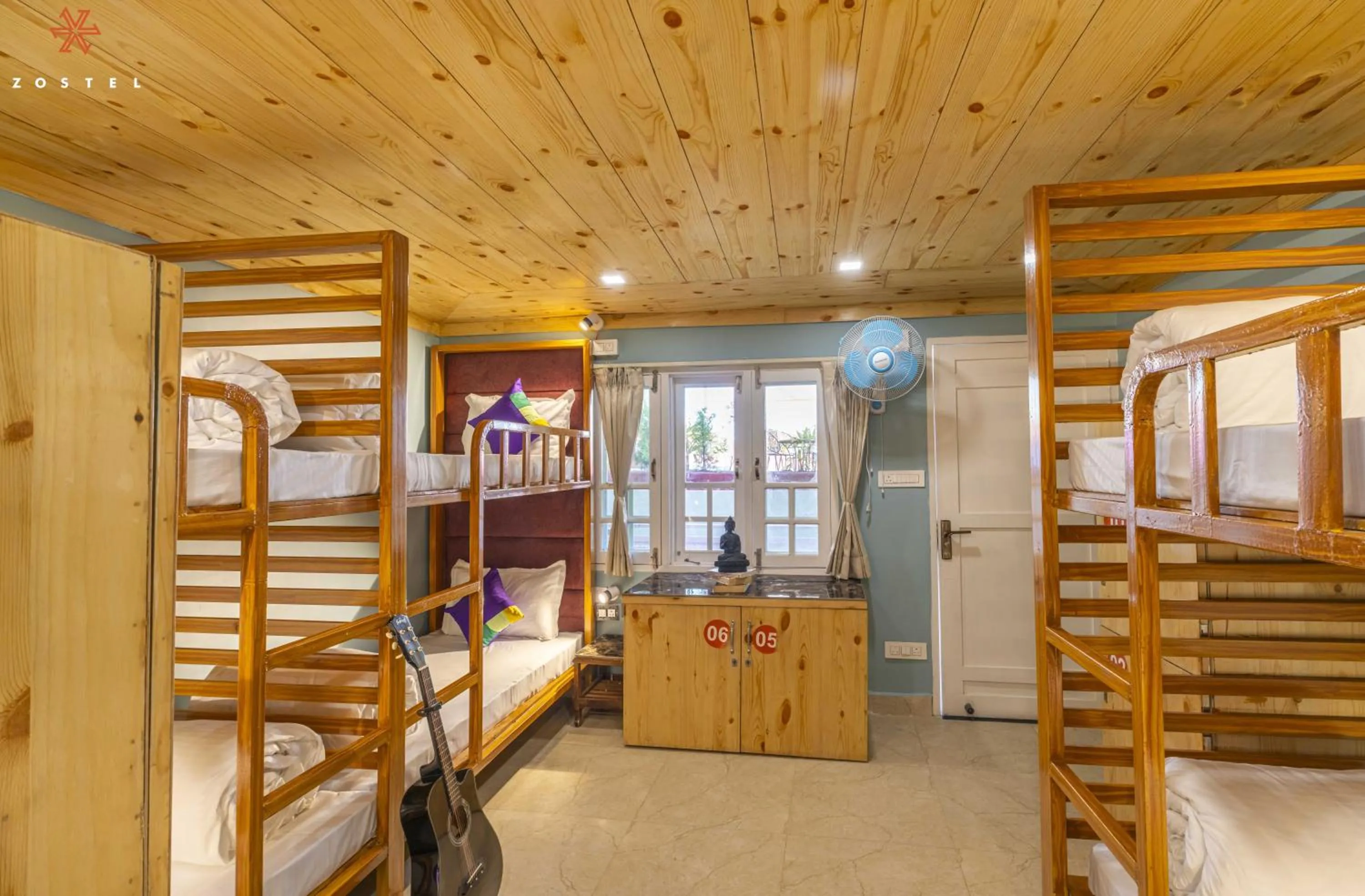 Bed in Zostel Plus Kareri