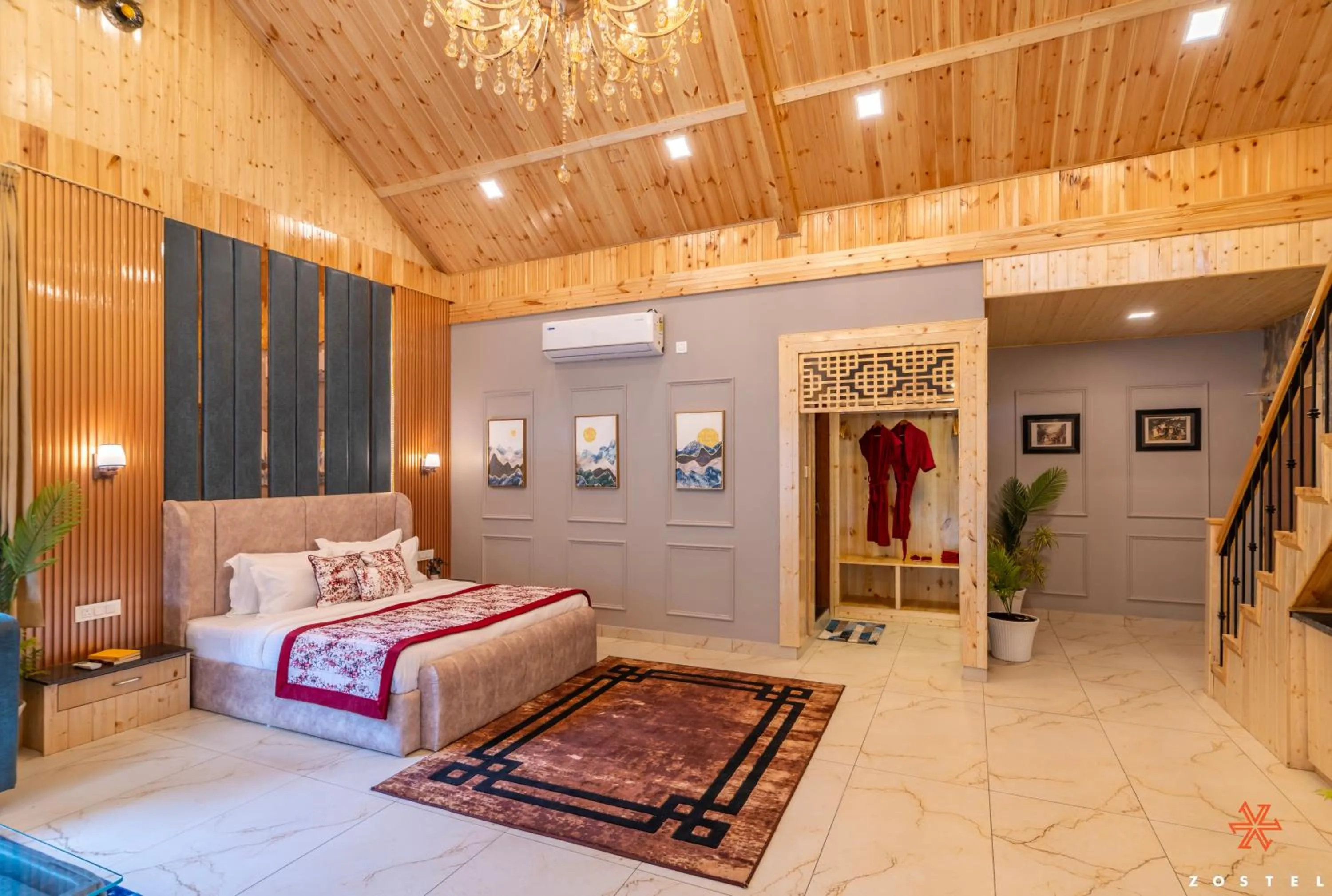 Bed in Zostel Plus Kareri