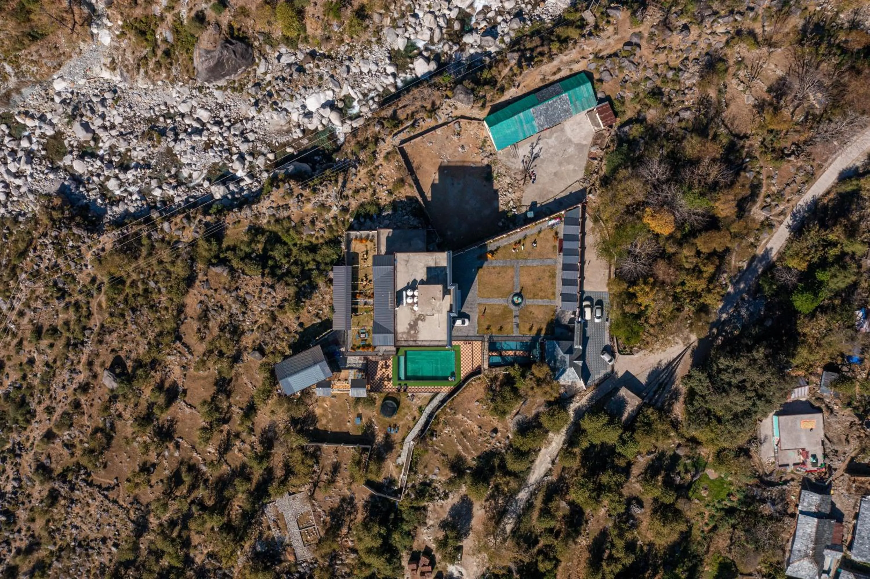 Property building in Zostel Plus Kareri