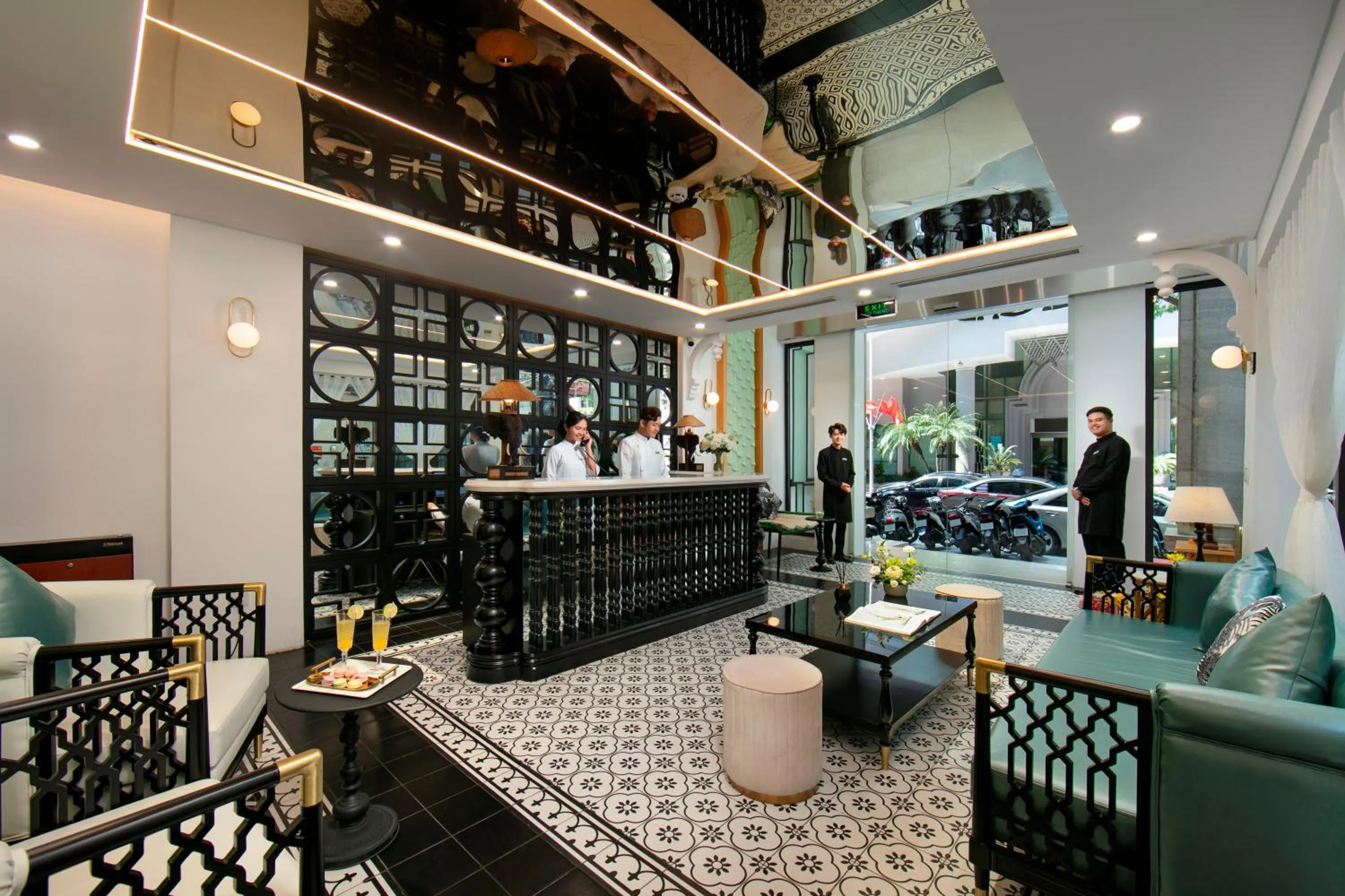 Living room in Hotel De Rond