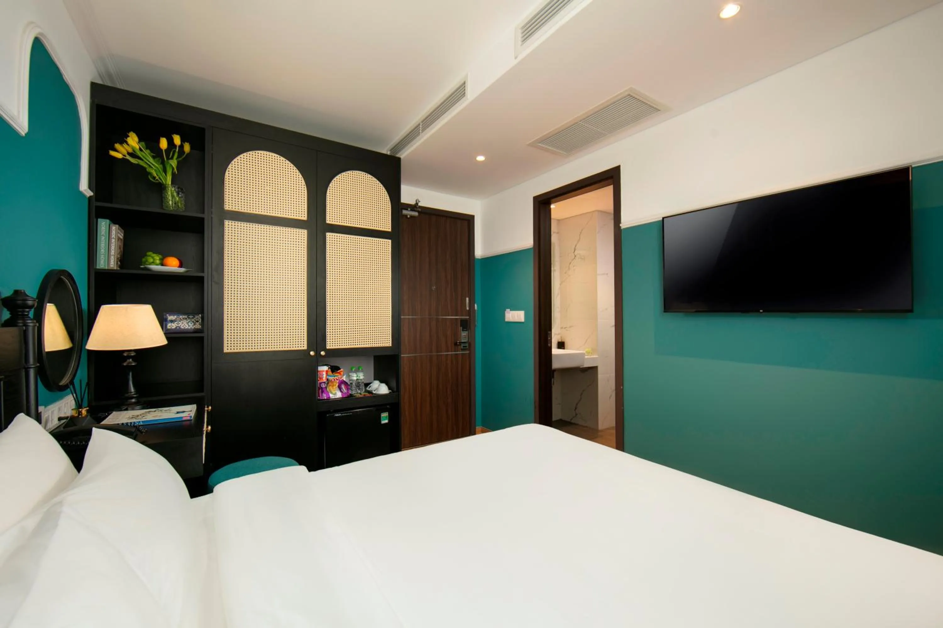 TV and multimedia, Bed in Hotel De Rond