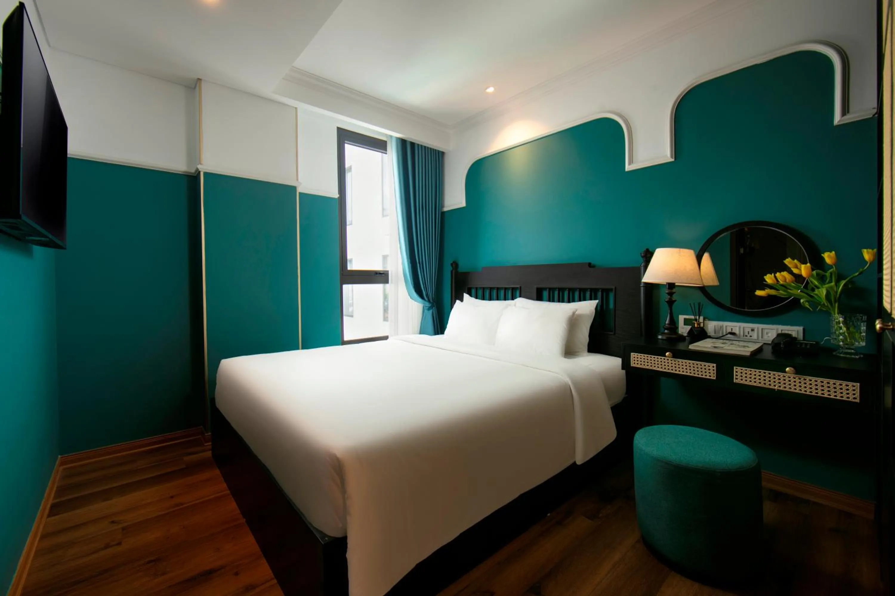 Bed in Hotel De Rond