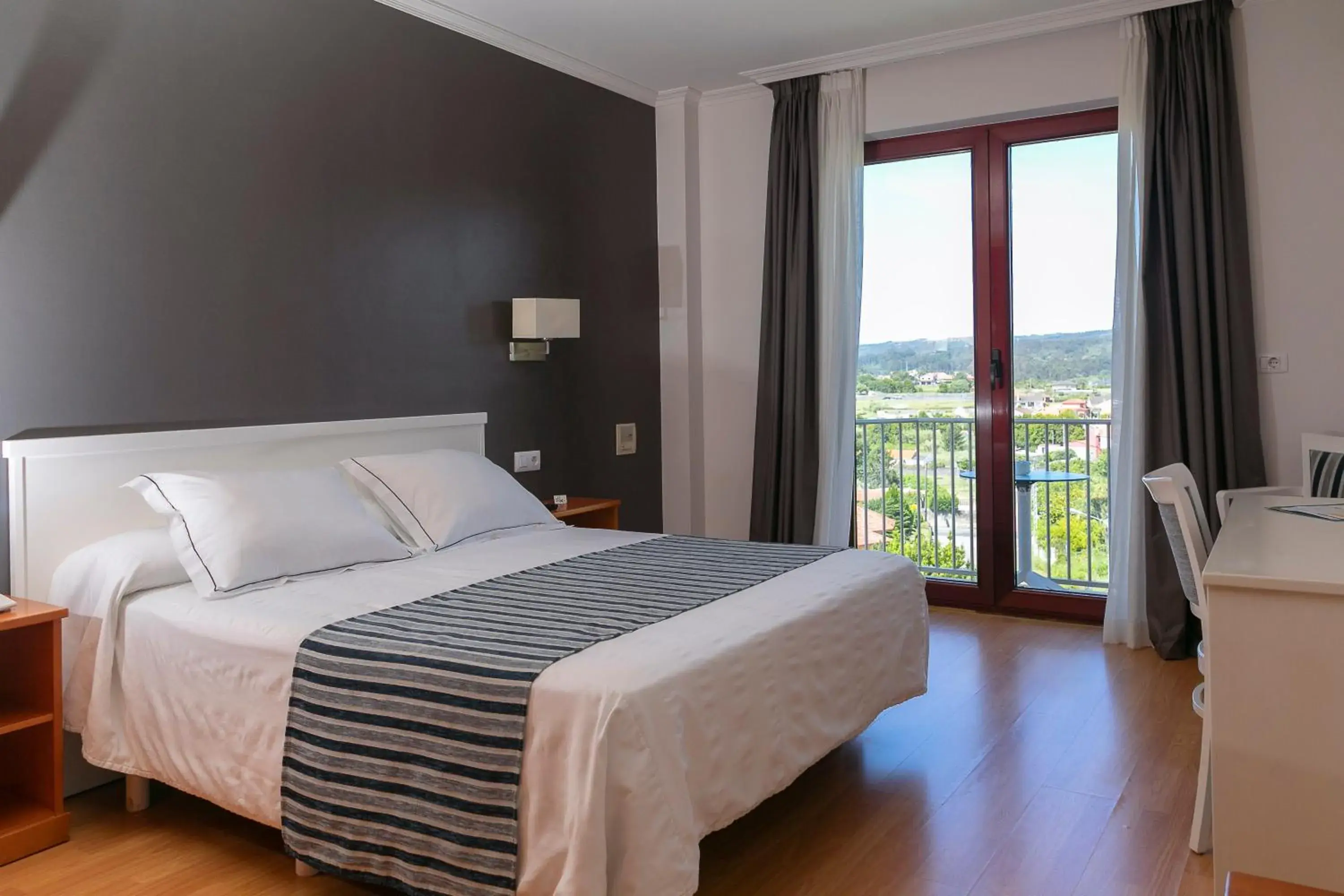 Double Room with Terrace and Sea View - single occupancy in Hotel Lombiña Double Room with Terrace and Sea View - single occupancy in Hotel Lombiña