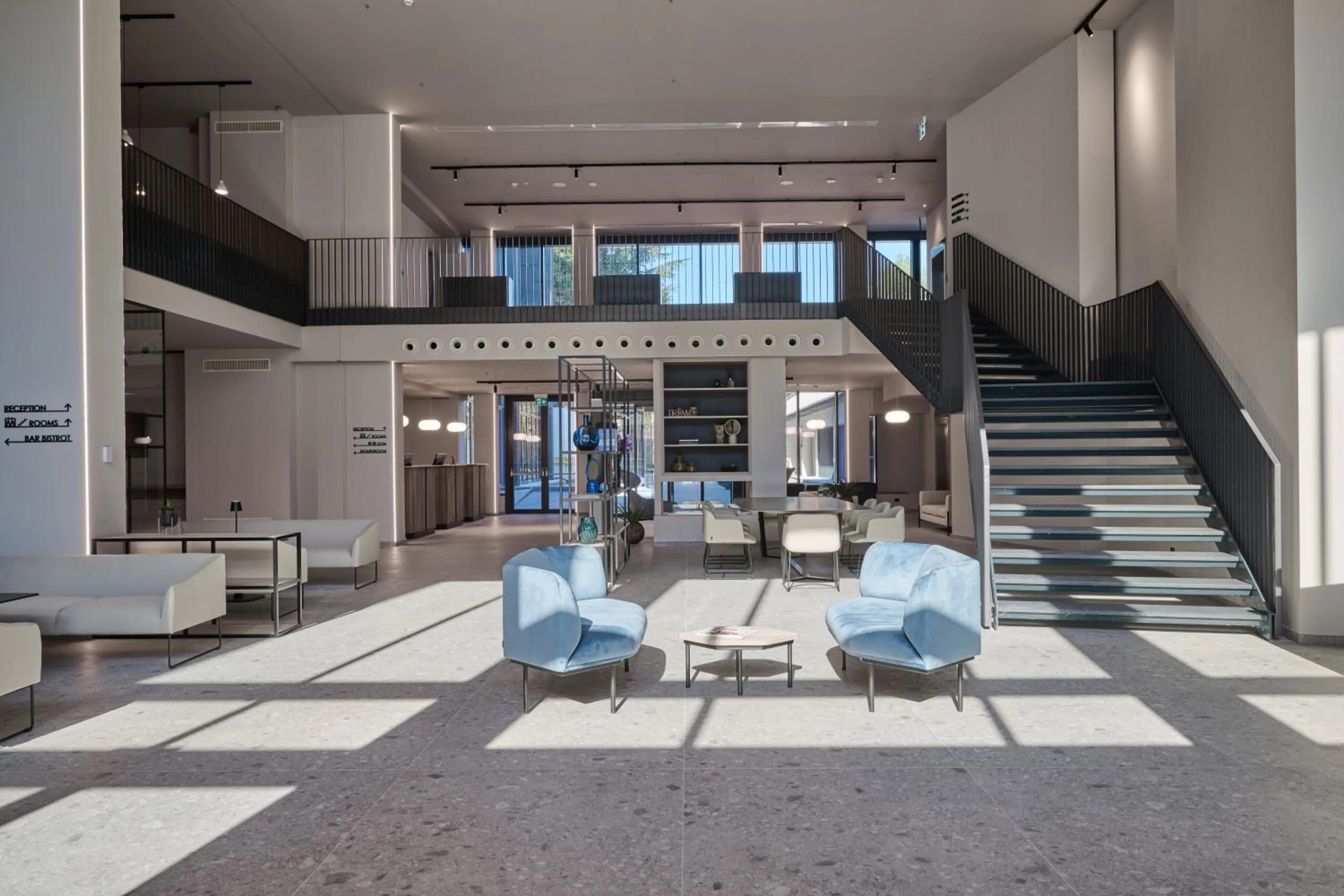 Communal lounge/ TV room in RMH Modena Raffaello