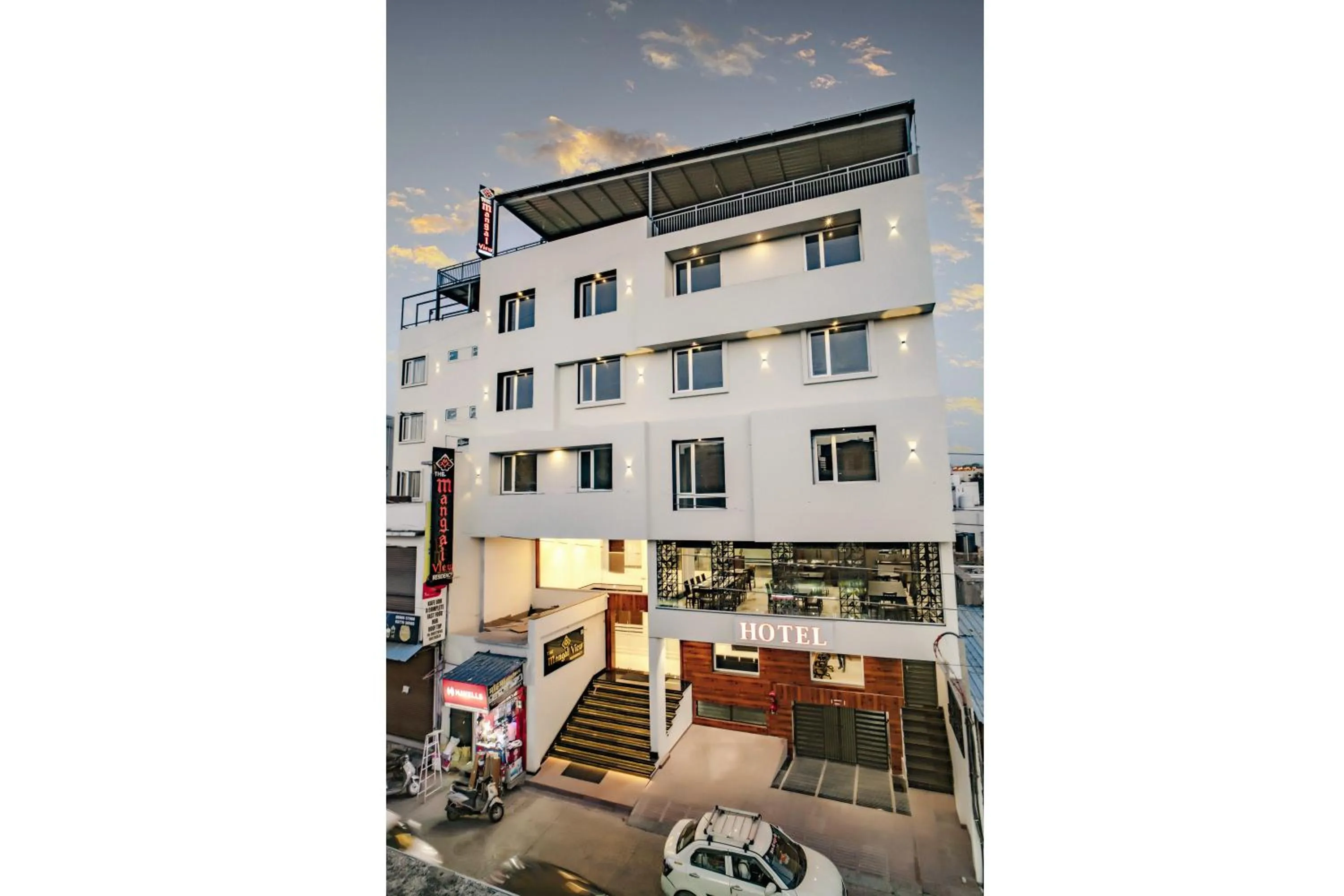 Property building in THE MANGAL VIEW RESIDENCY - A Luxury Boutique Business Hotel