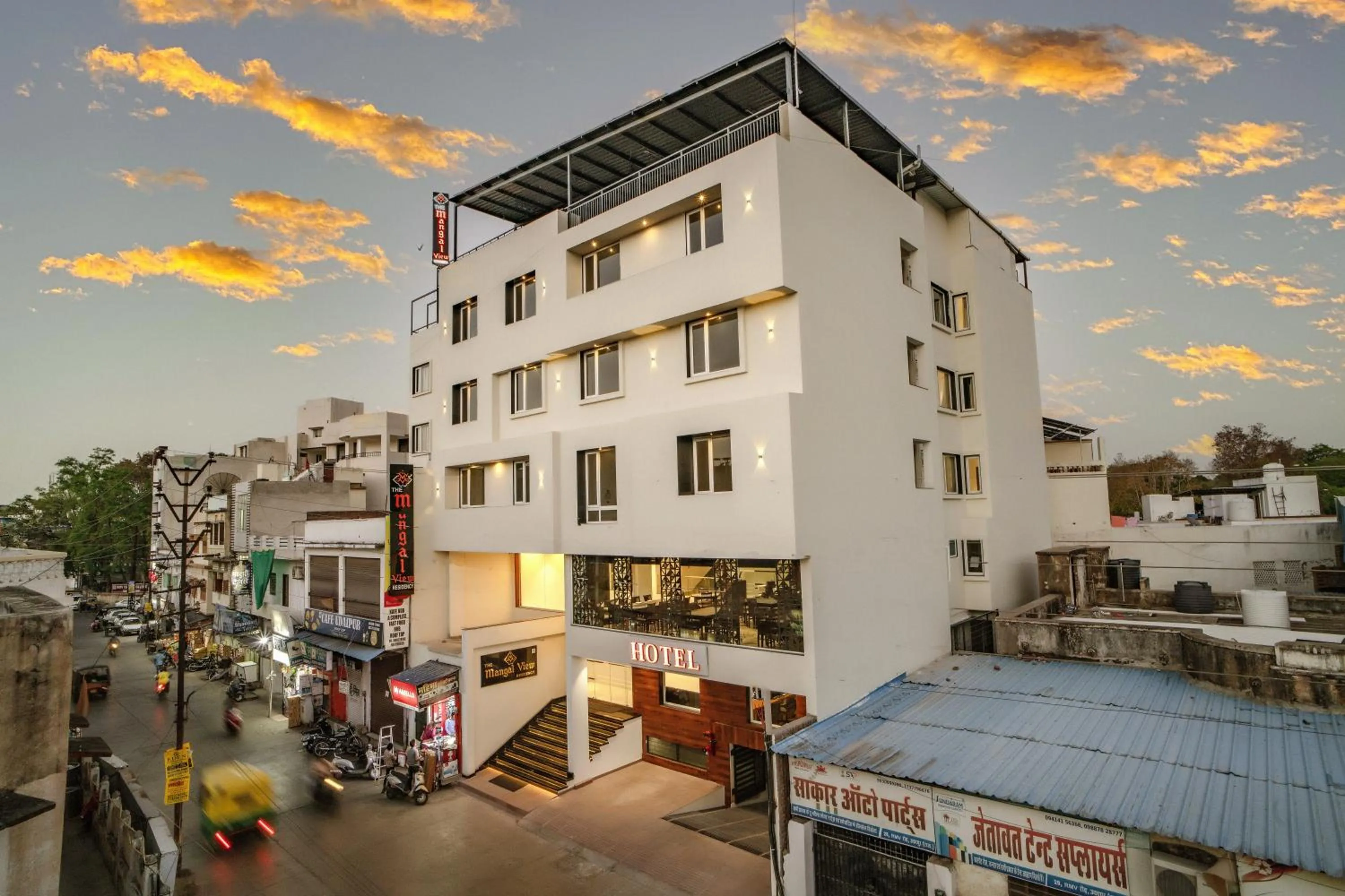 Property building in THE MANGAL VIEW RESIDENCY - A Luxury Boutique Business Hotel