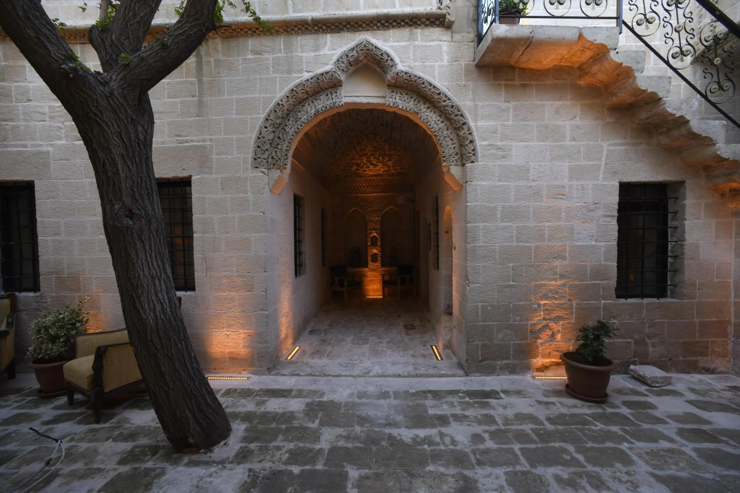 Garden in Legacy Mesopotamia Hotel