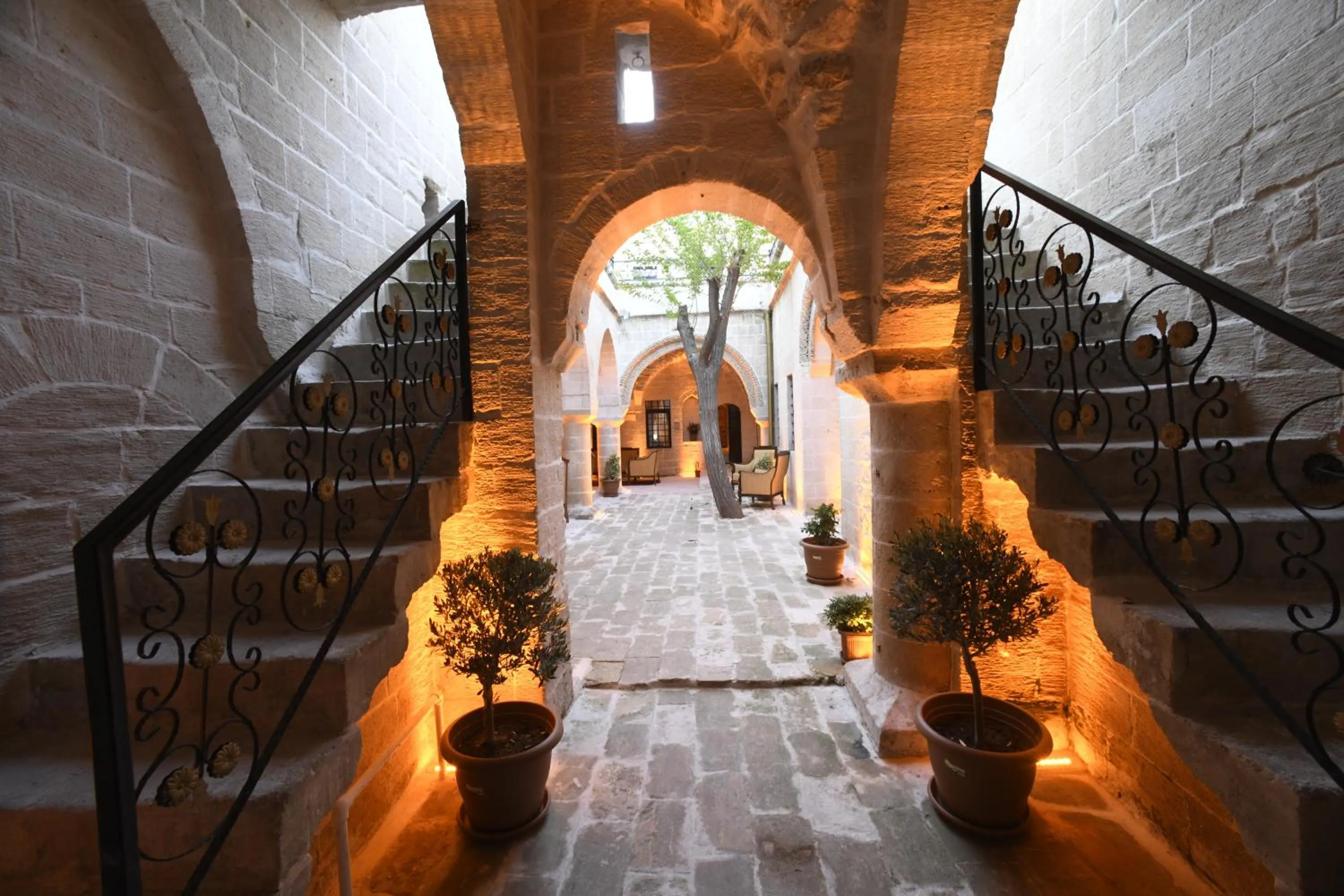 Garden in Legacy Mesopotamia Hotel