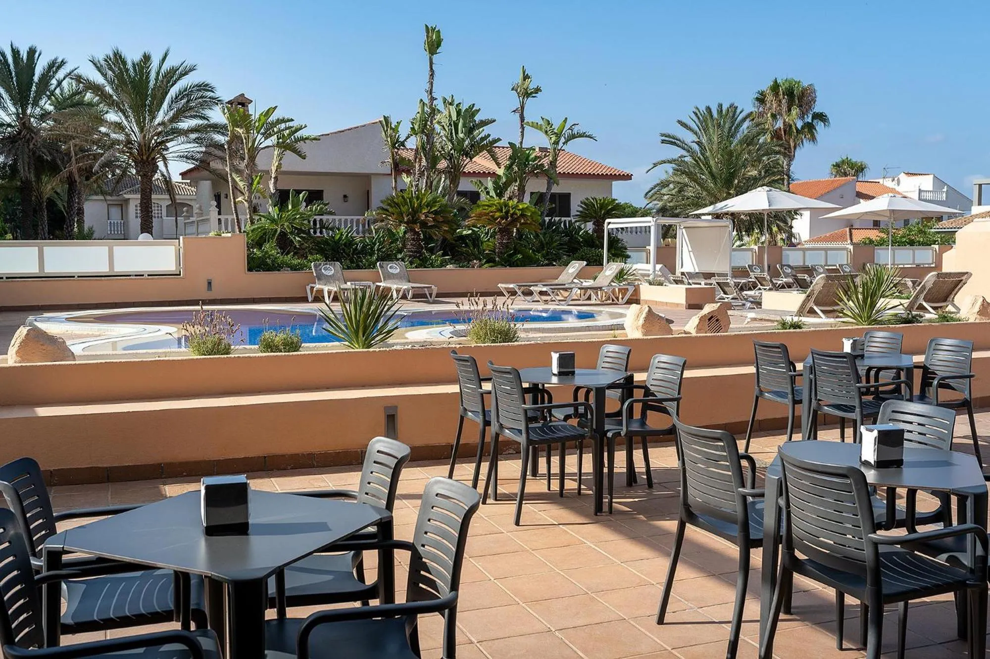 Balcony/Terrace in Poseidon La Manga Hotel & Spa - Designed for Adults