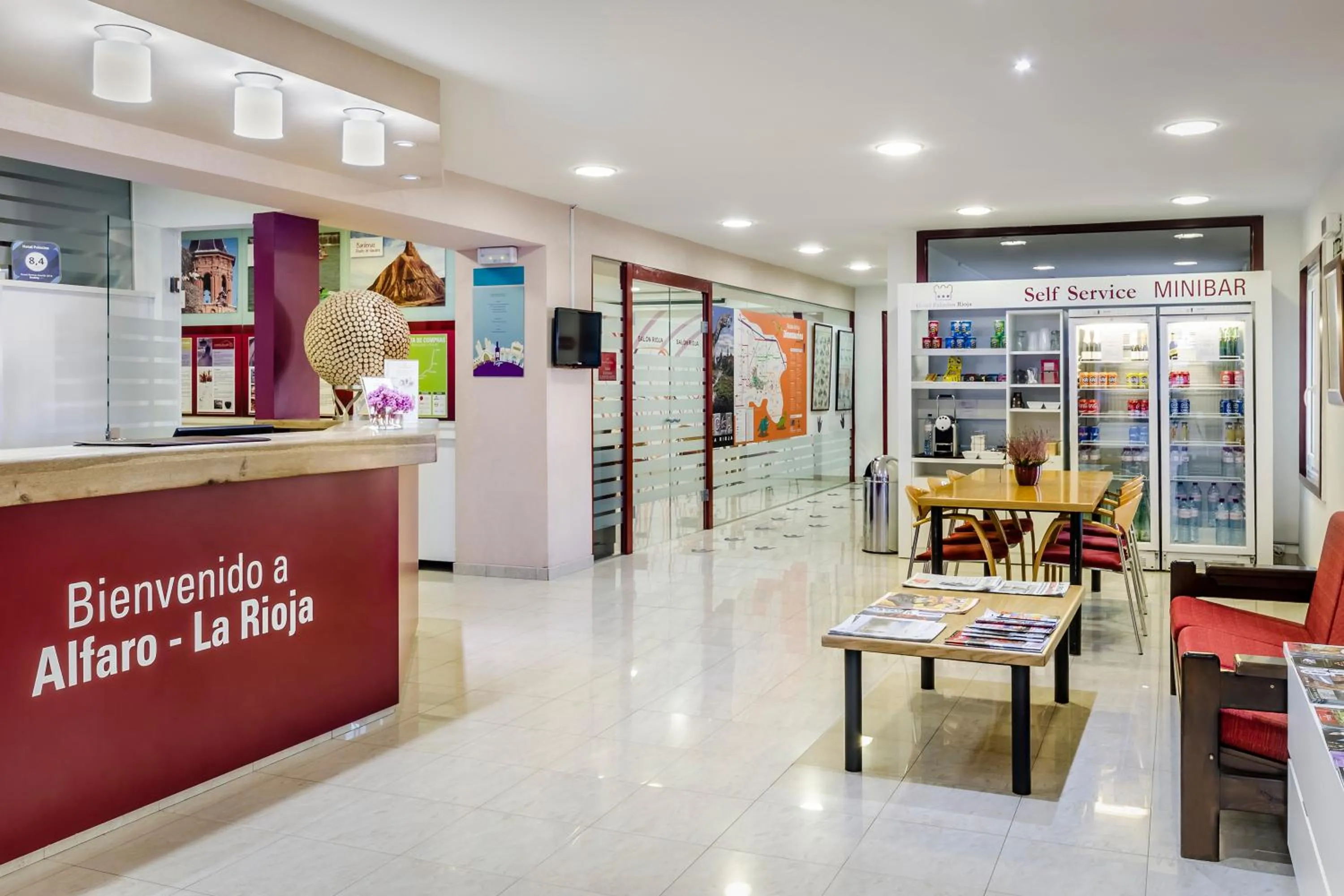 Lobby or reception in Hotel Palacios