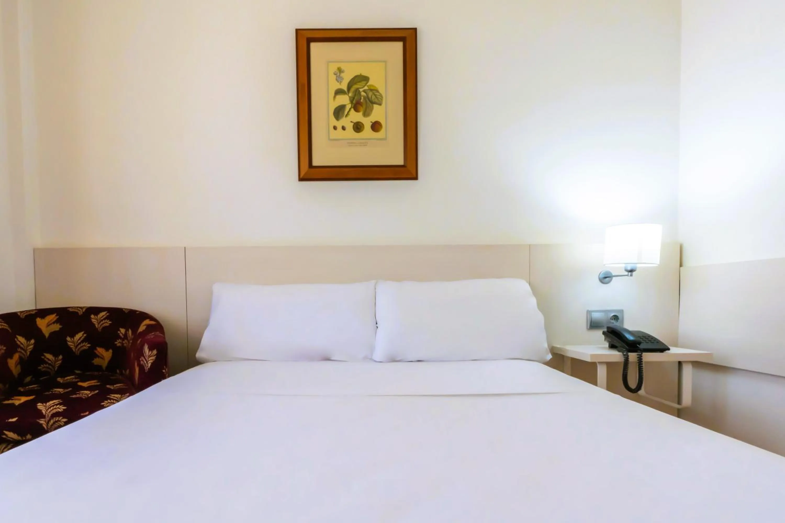 Bed in Hotel Palacios