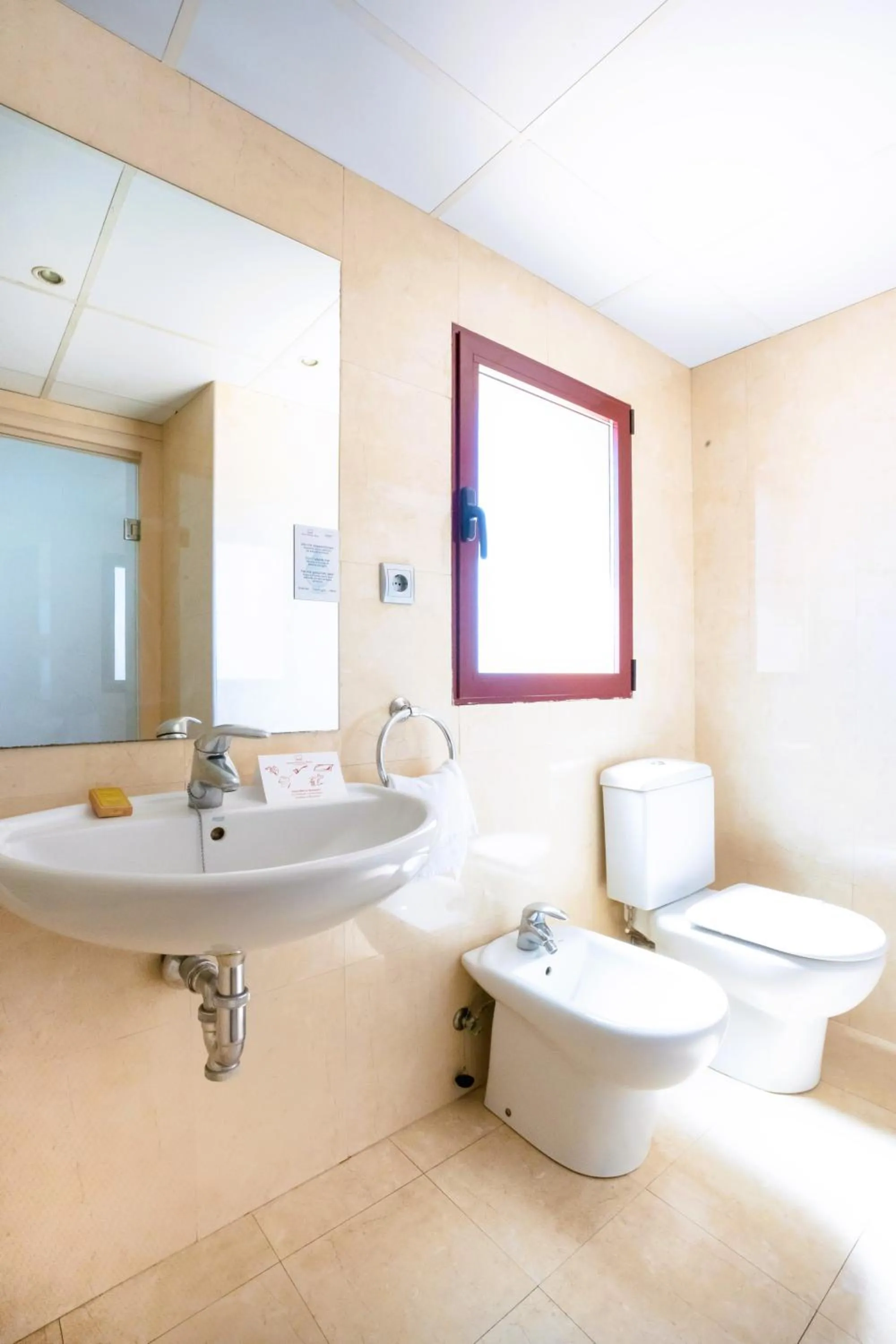 bidet in Hotel Palacios