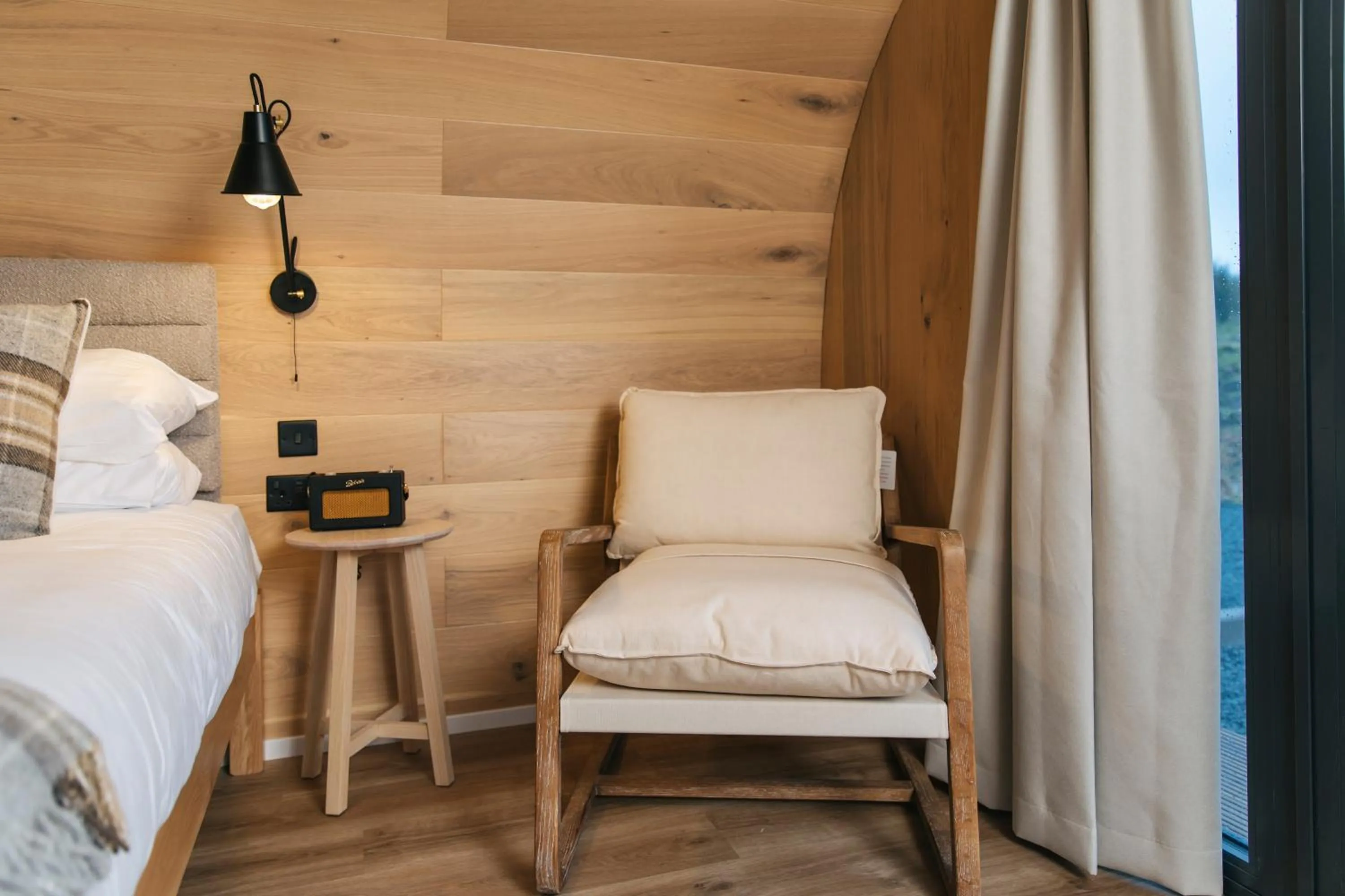 Bedroom, Bed in Bracken Hide Hotel