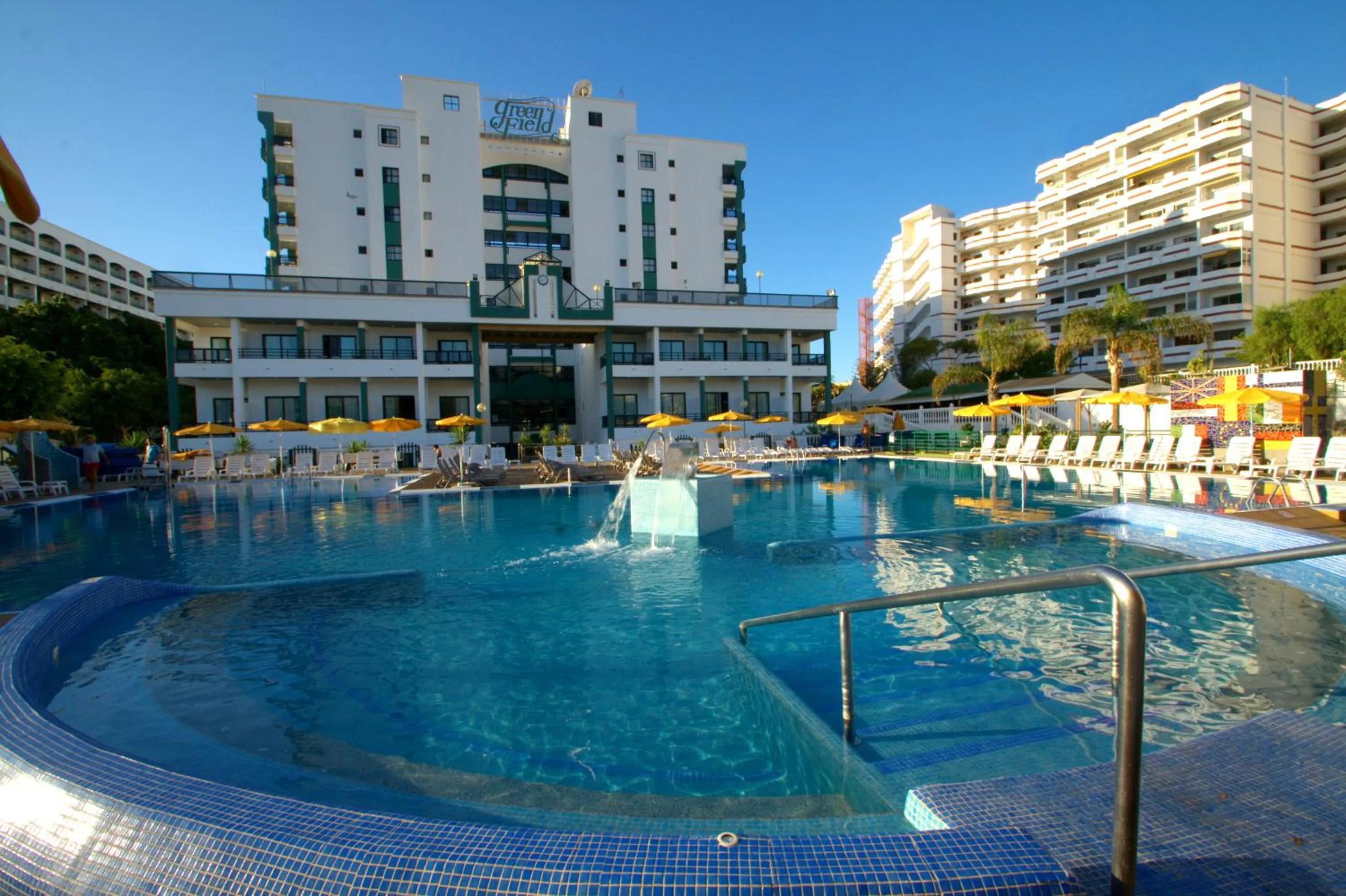 Swimming pool in Hotel Green Field