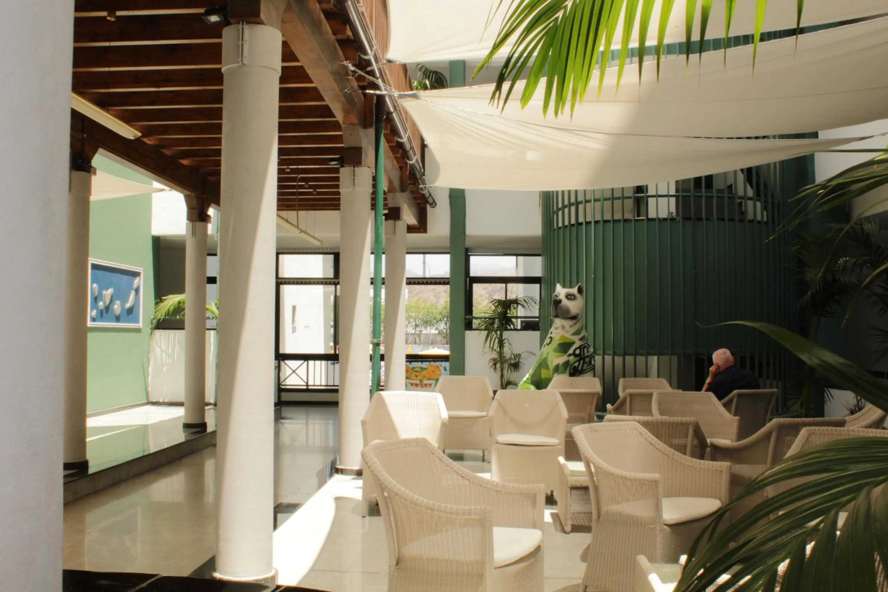 Patio in Hotel Green Field