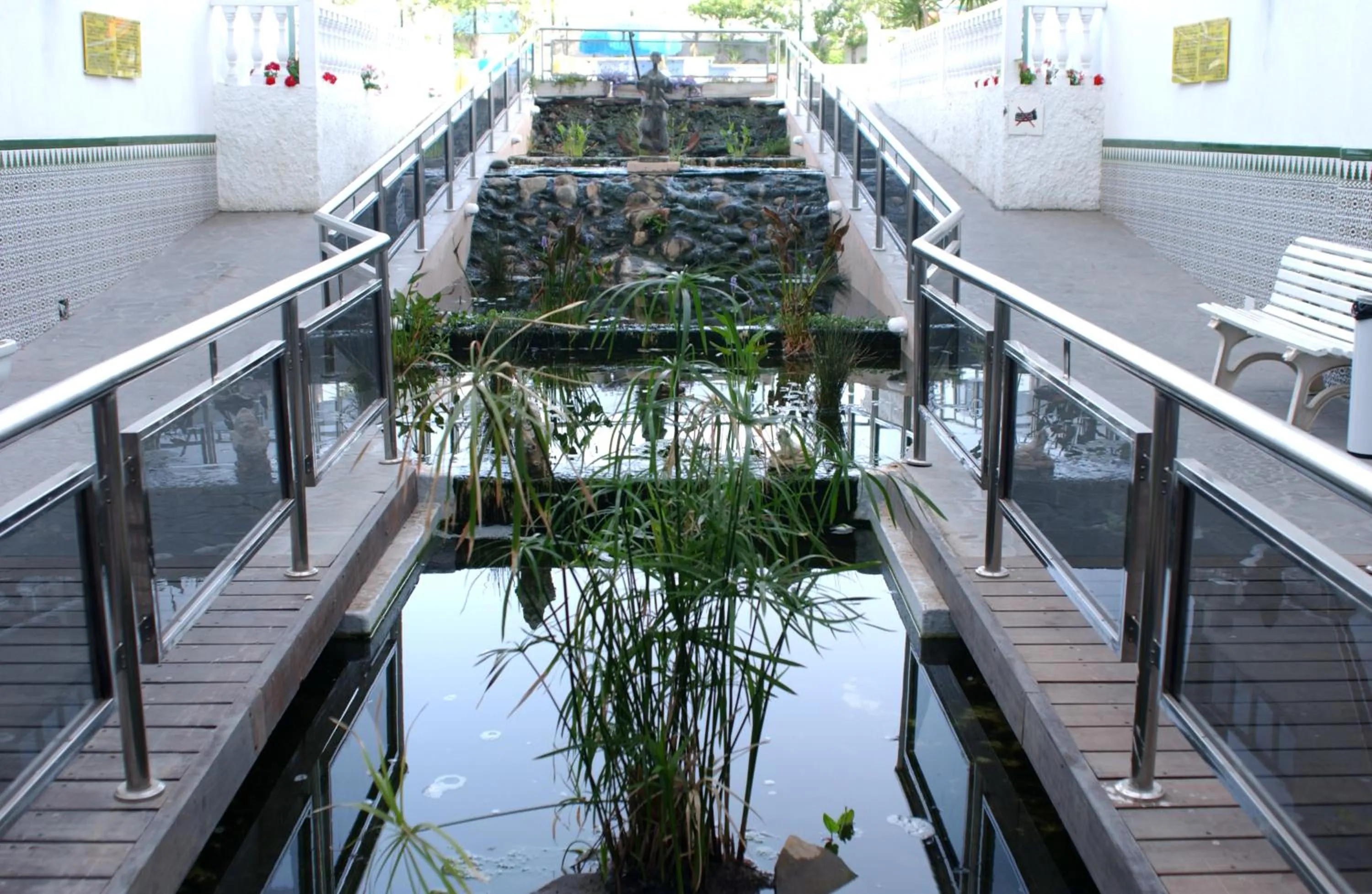 Decorative detail in Hotel Green Field