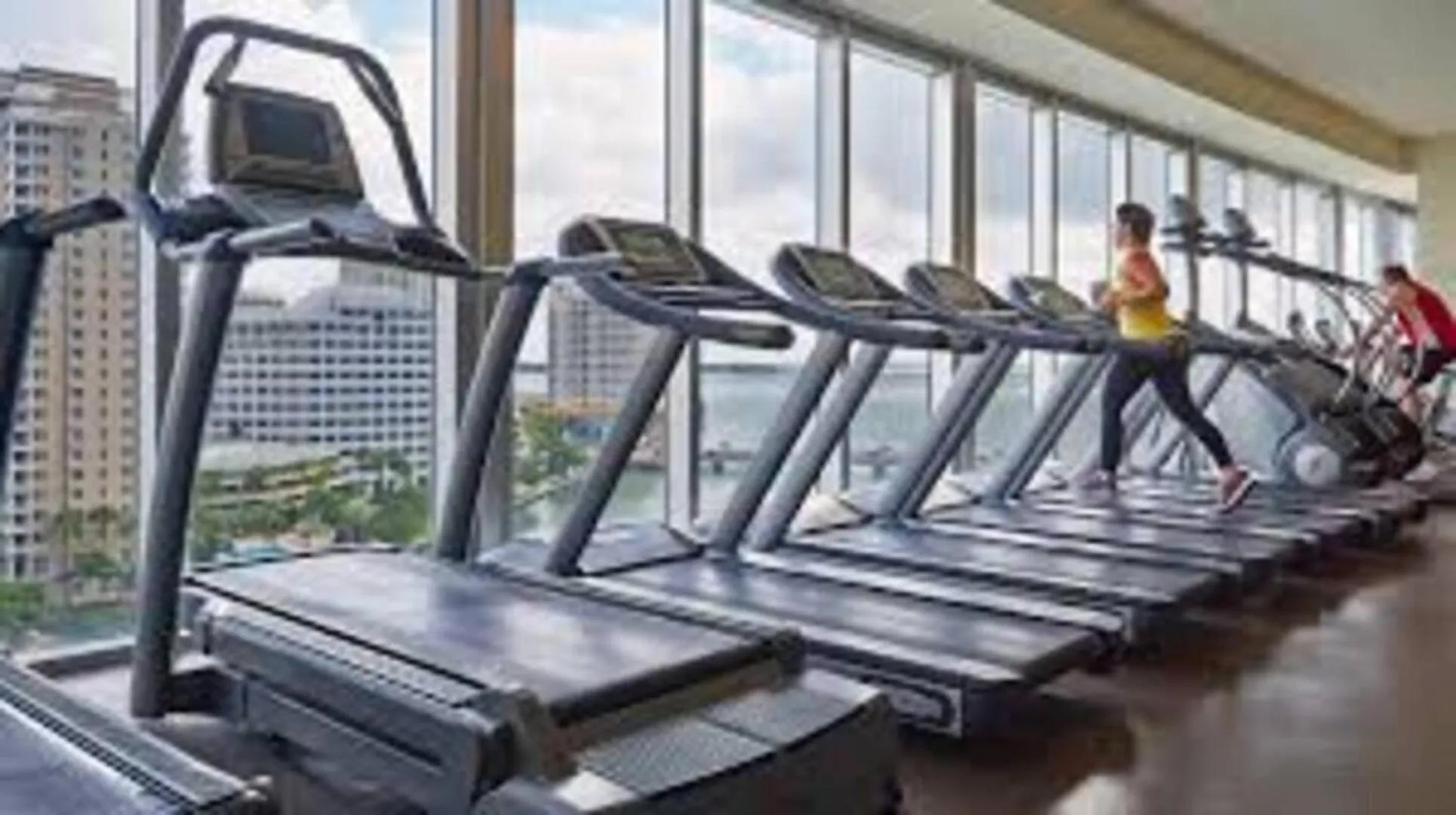 Fitness centre/facilities in Amazing unit Miami Brickell with Sea & City View