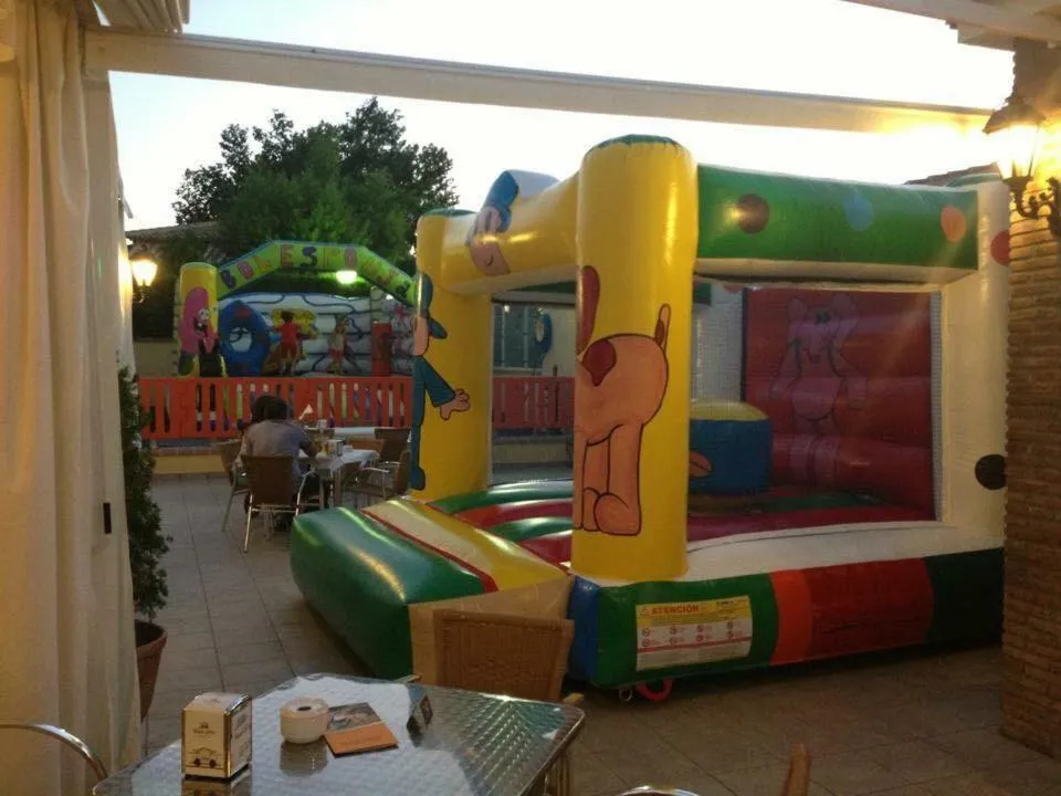 Children play ground in Hotel Rural Llano Piña
