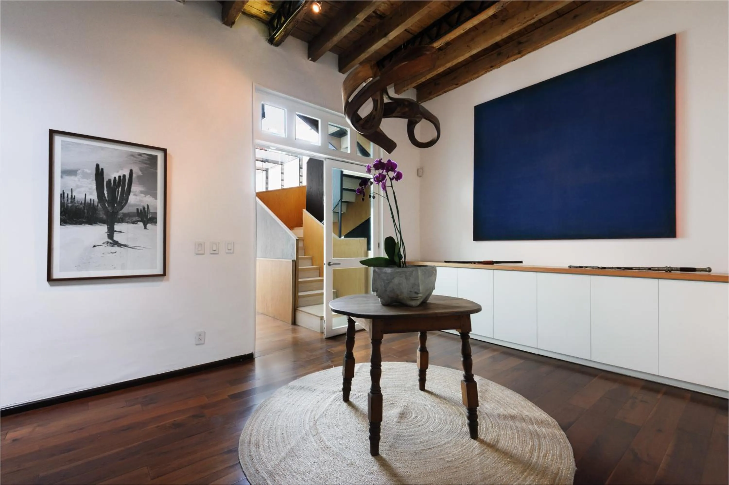 Living room in Casa Wynwood Roma Norte