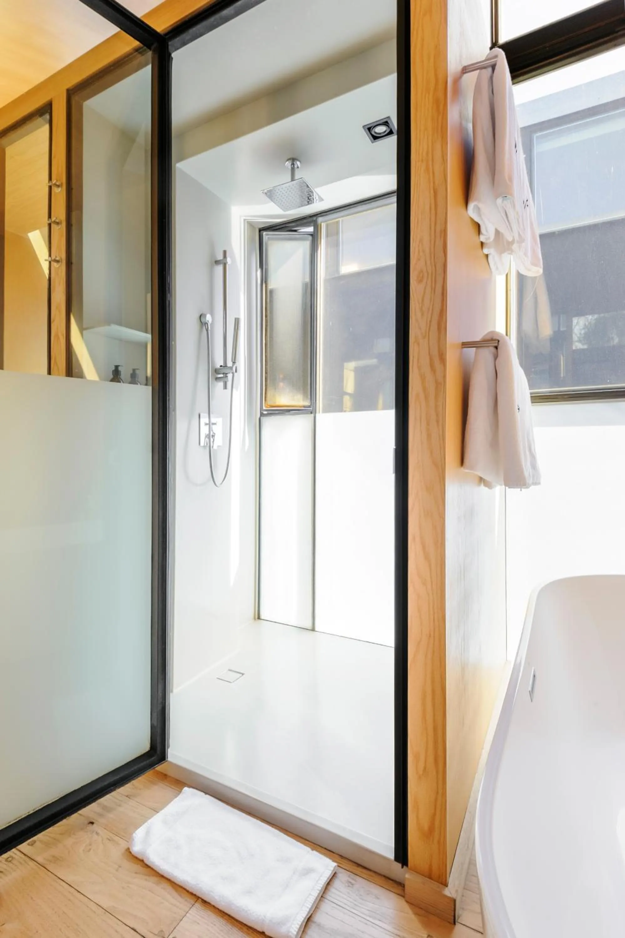 Shower, Bed in Casa Wynwood Roma Norte