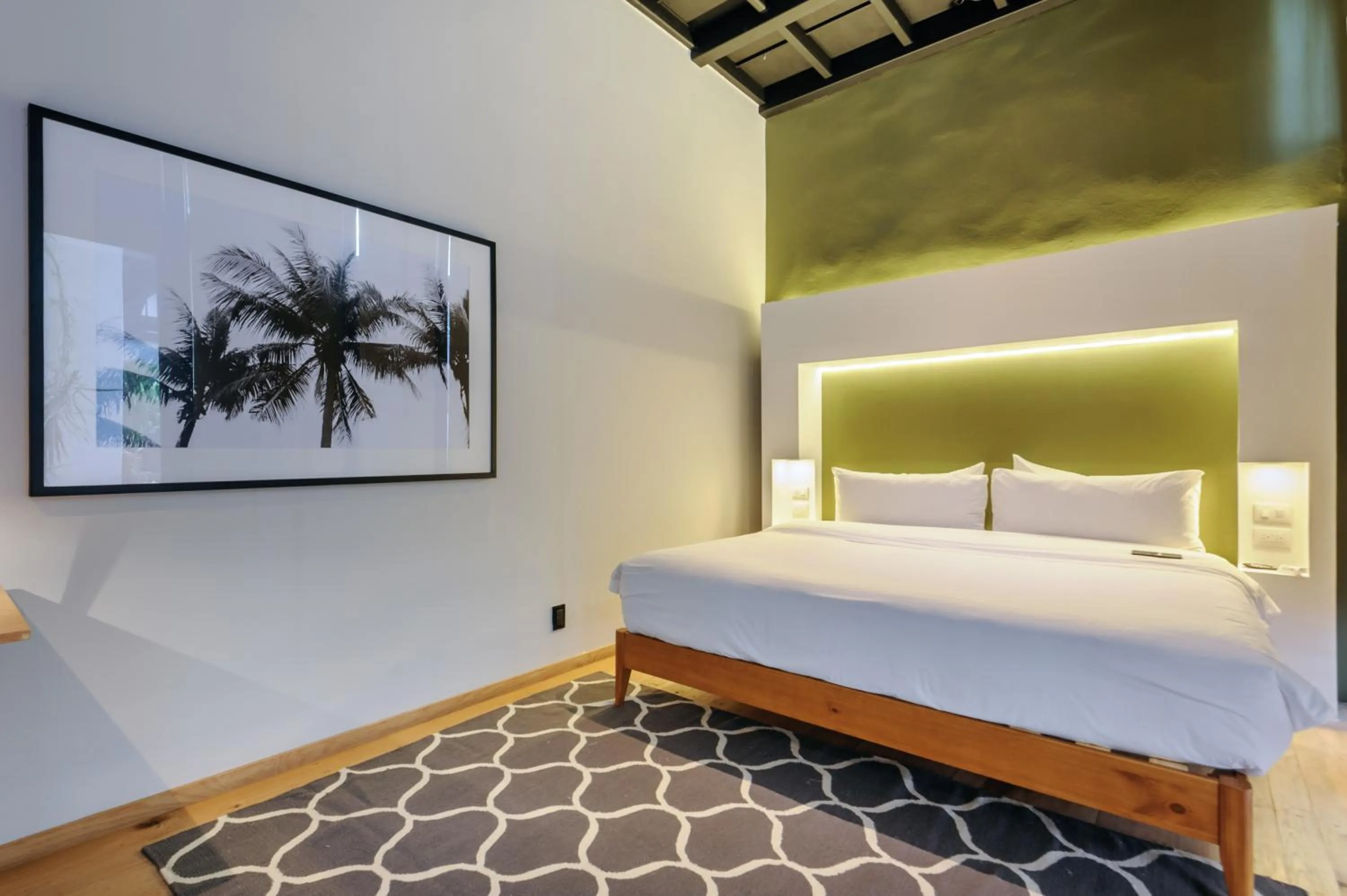 Bedroom, Bed in Casa Wynwood Roma Norte