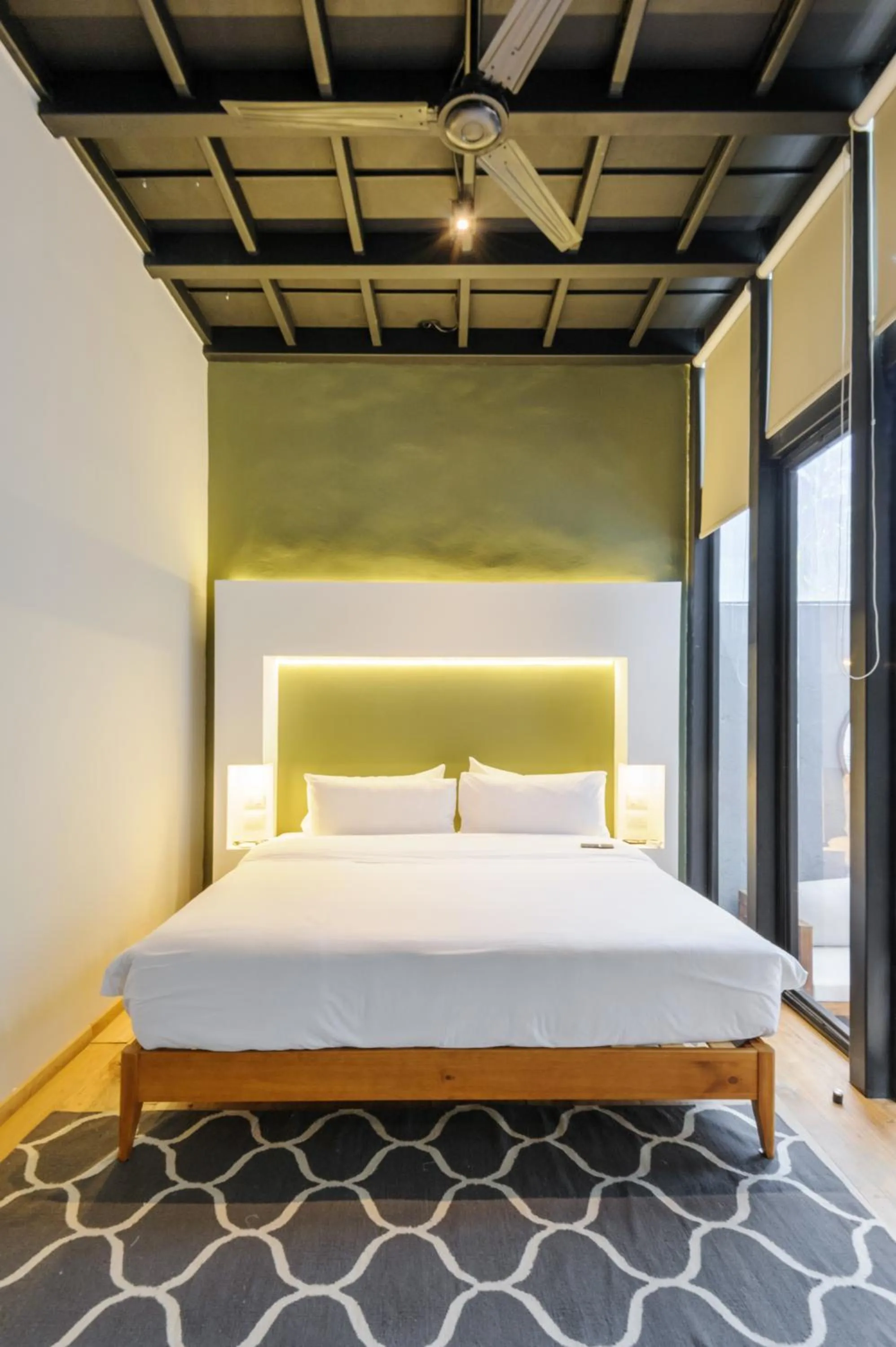 Bedroom, Bed in Casa Wynwood Roma Norte