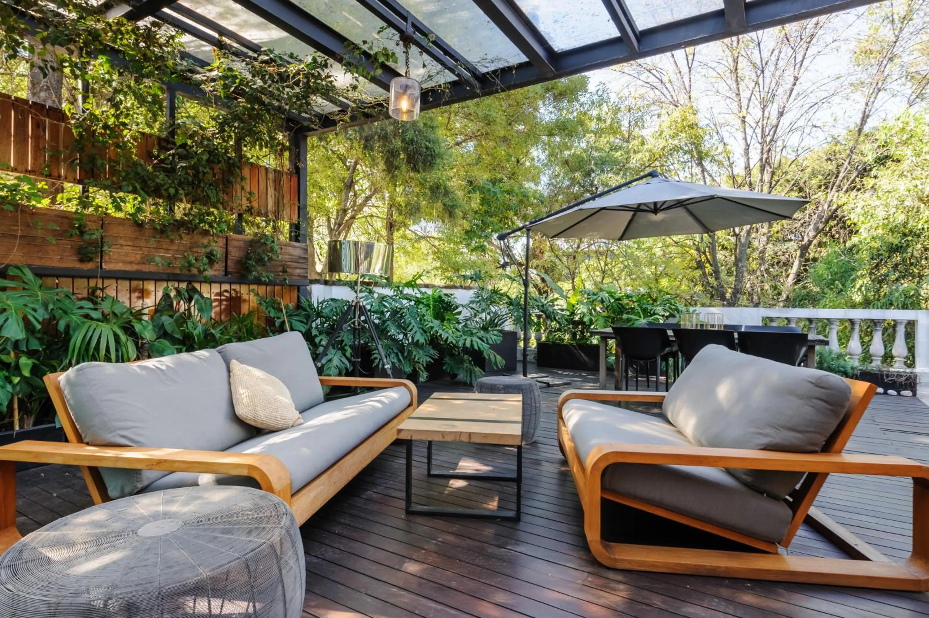 Living room in Casa Wynwood Roma Norte