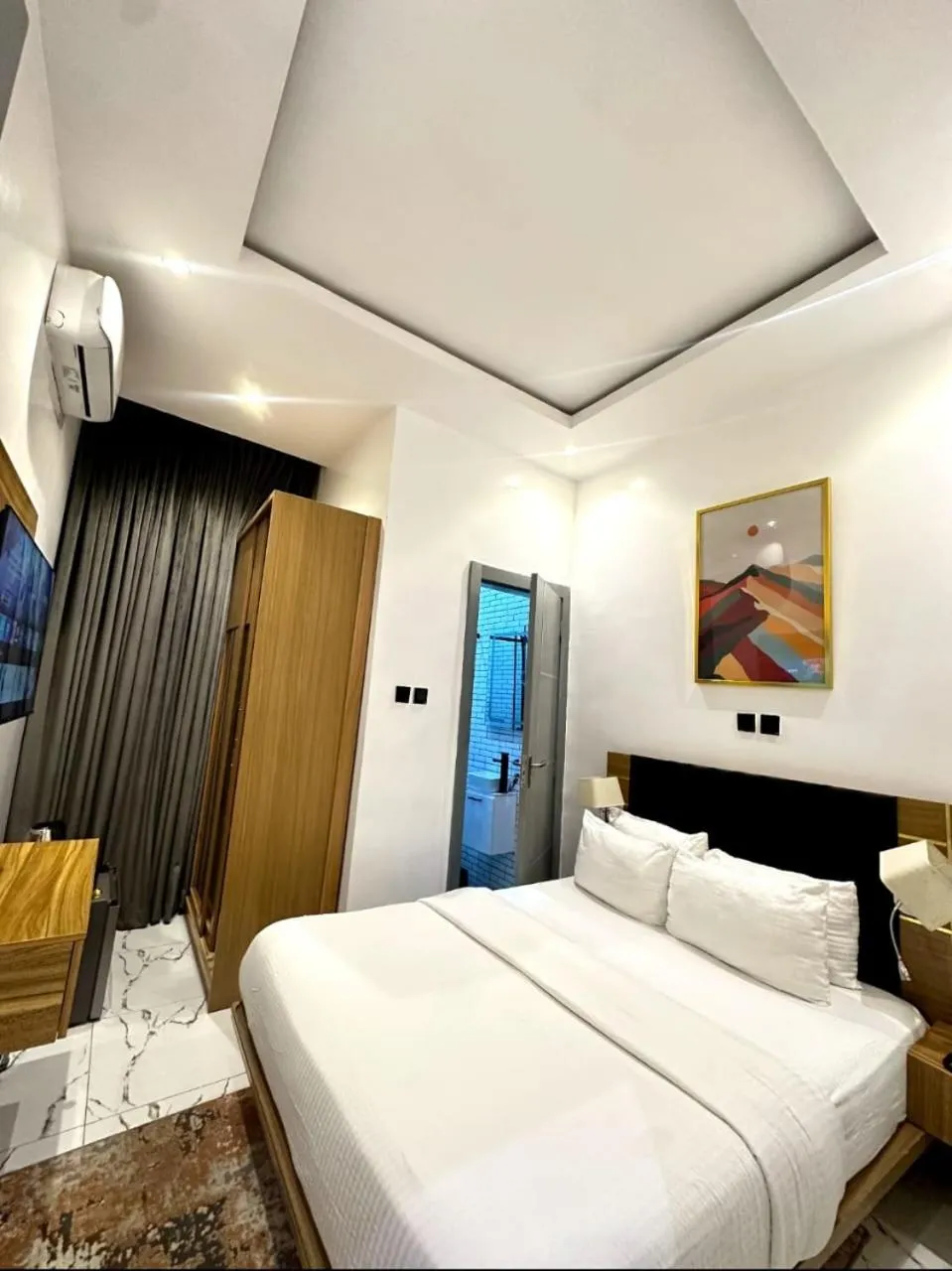 Bed in Bricks Residence