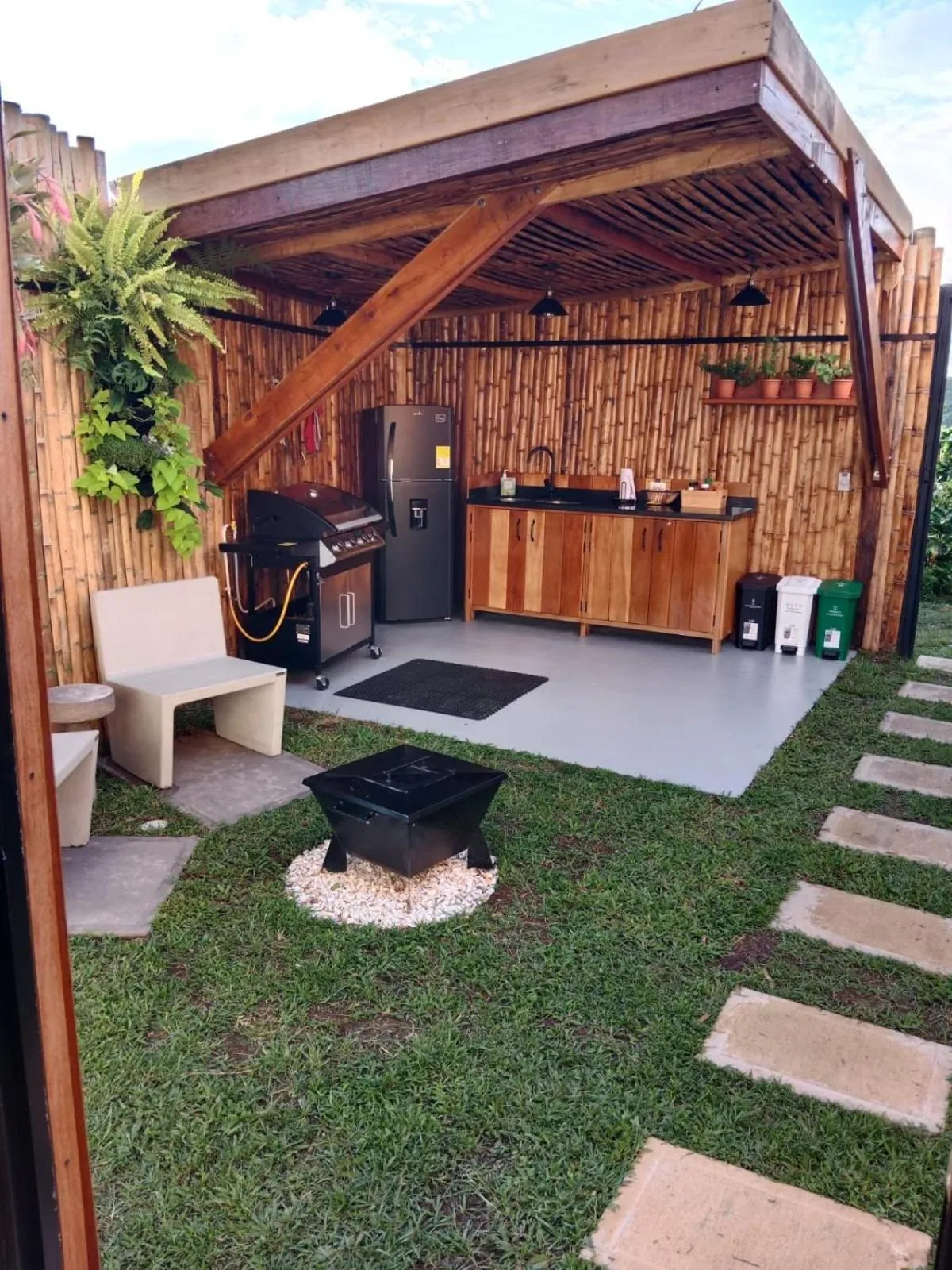 Patio in Atardeceres del Cafe