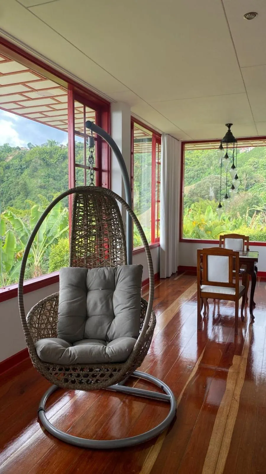 Seating area in Atardeceres del Cafe