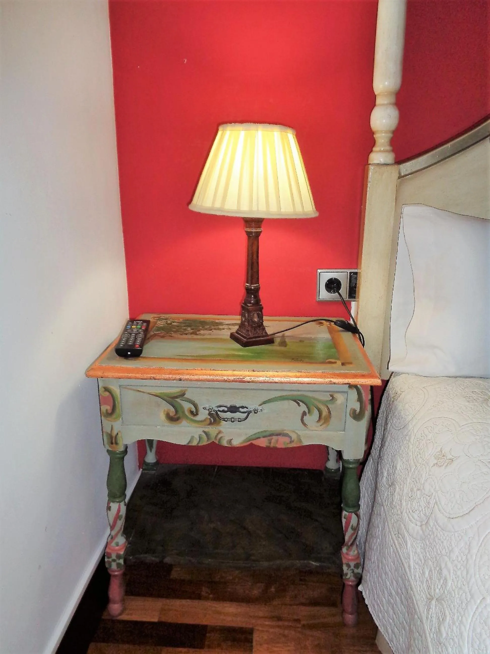 Decorative detail, Bed in Hotel Boutique Nueve Leyendas