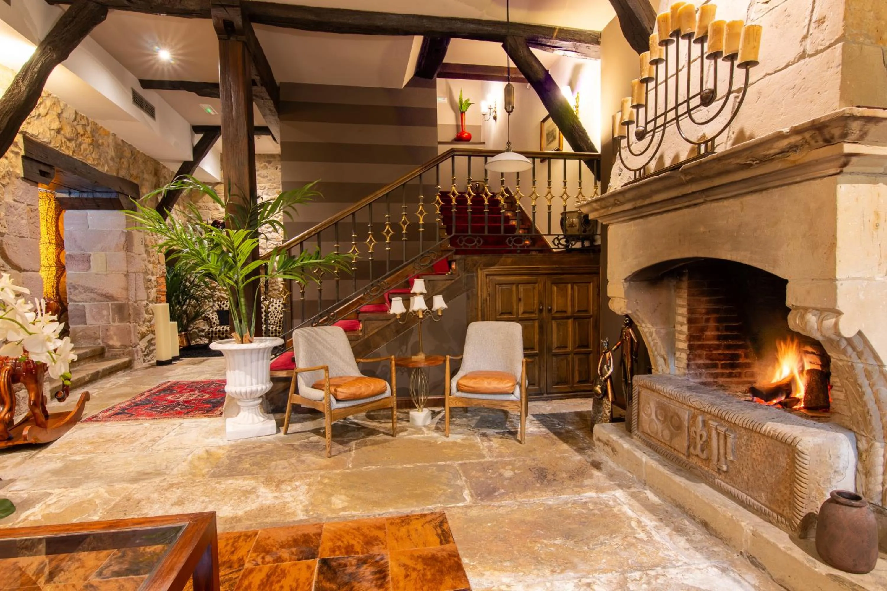 Living room in Hotel Casa del Marqués