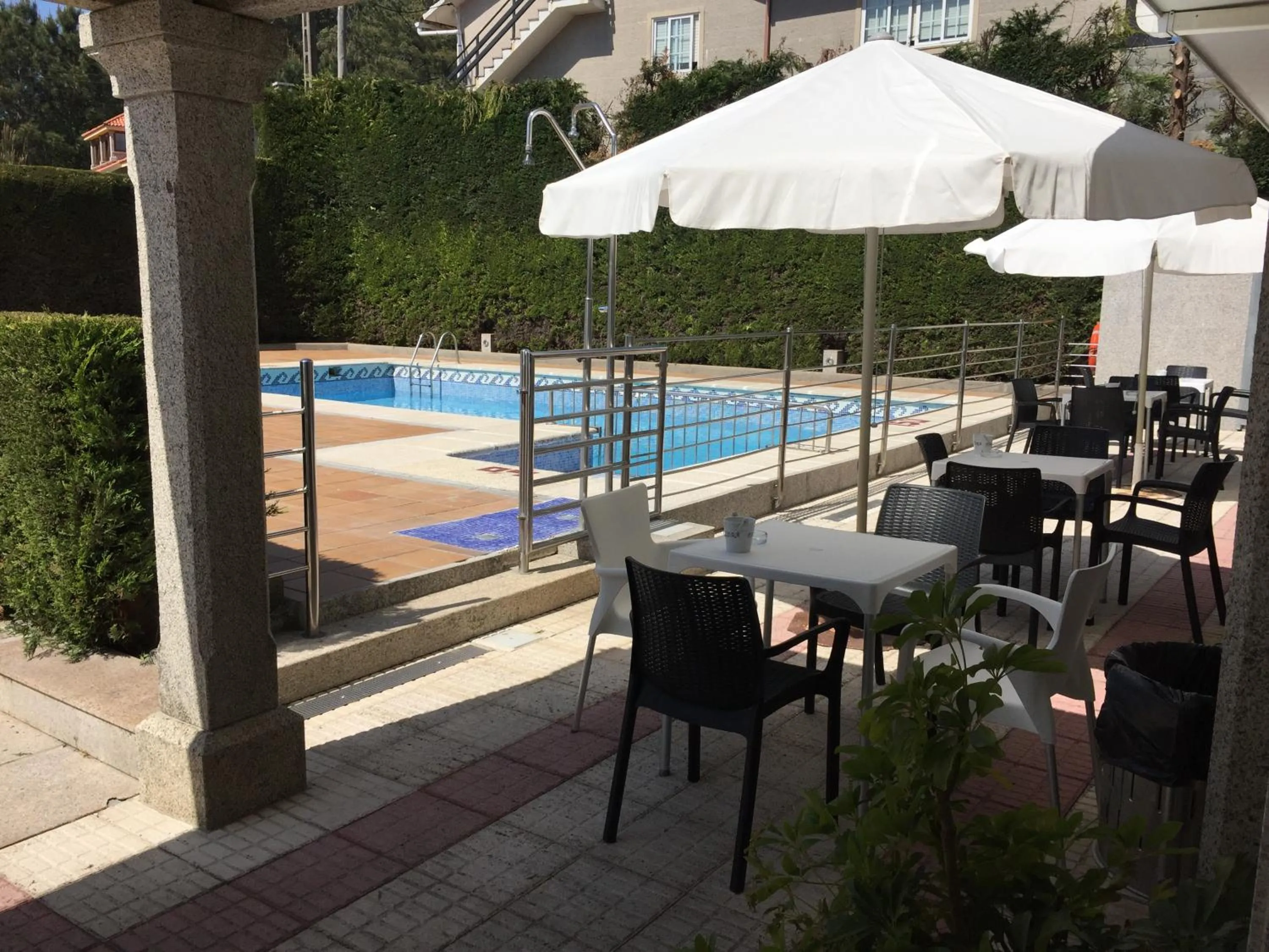 Pool view in Hotel Susuqui