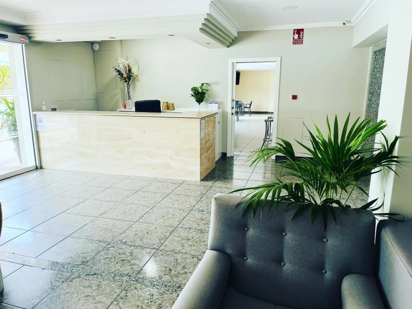 Lobby or reception in Hotel Susuqui