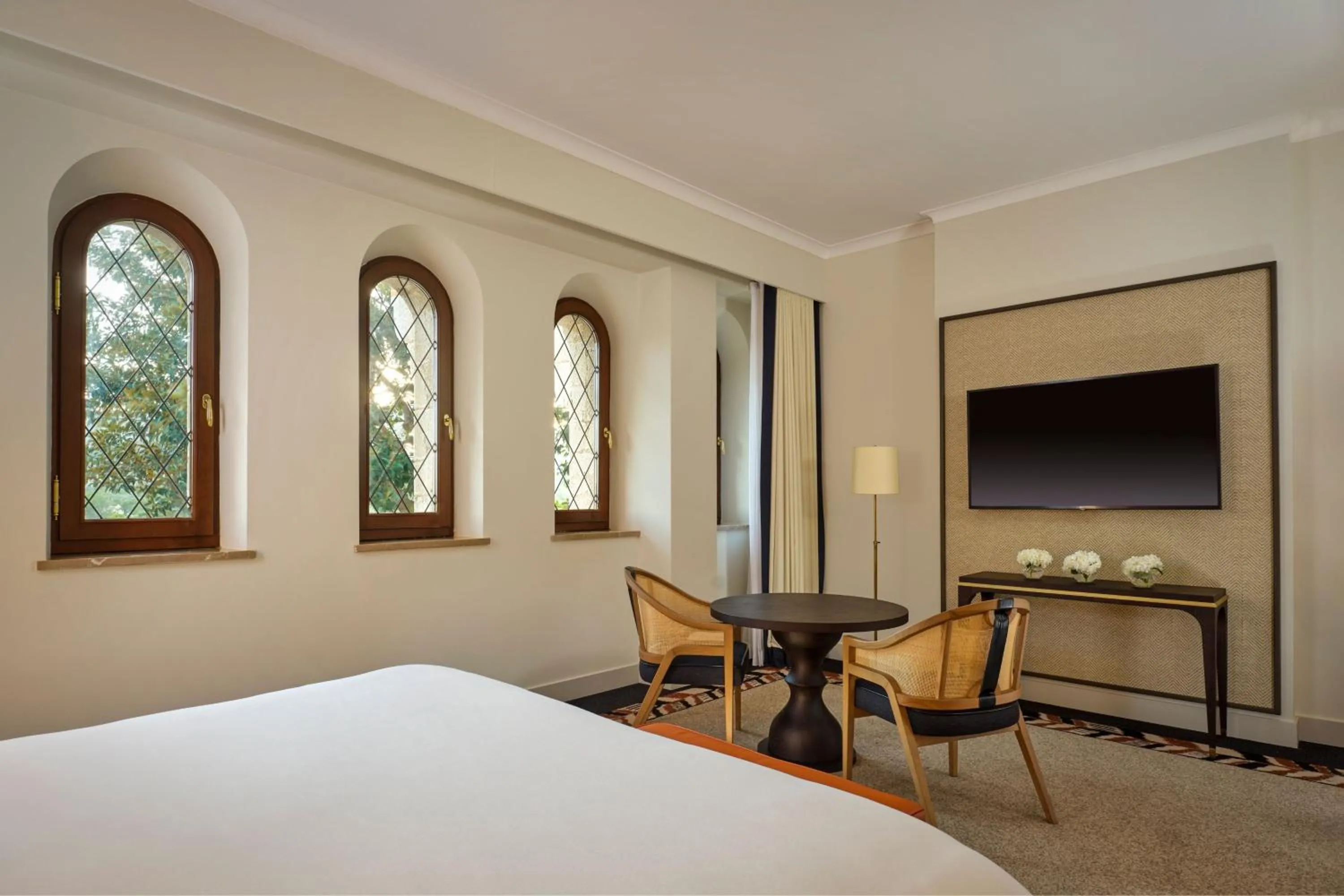 Photo of the whole room, Bed in Castillo Hotel Son Vida, a Luxury Collection Hotel, Mallorca