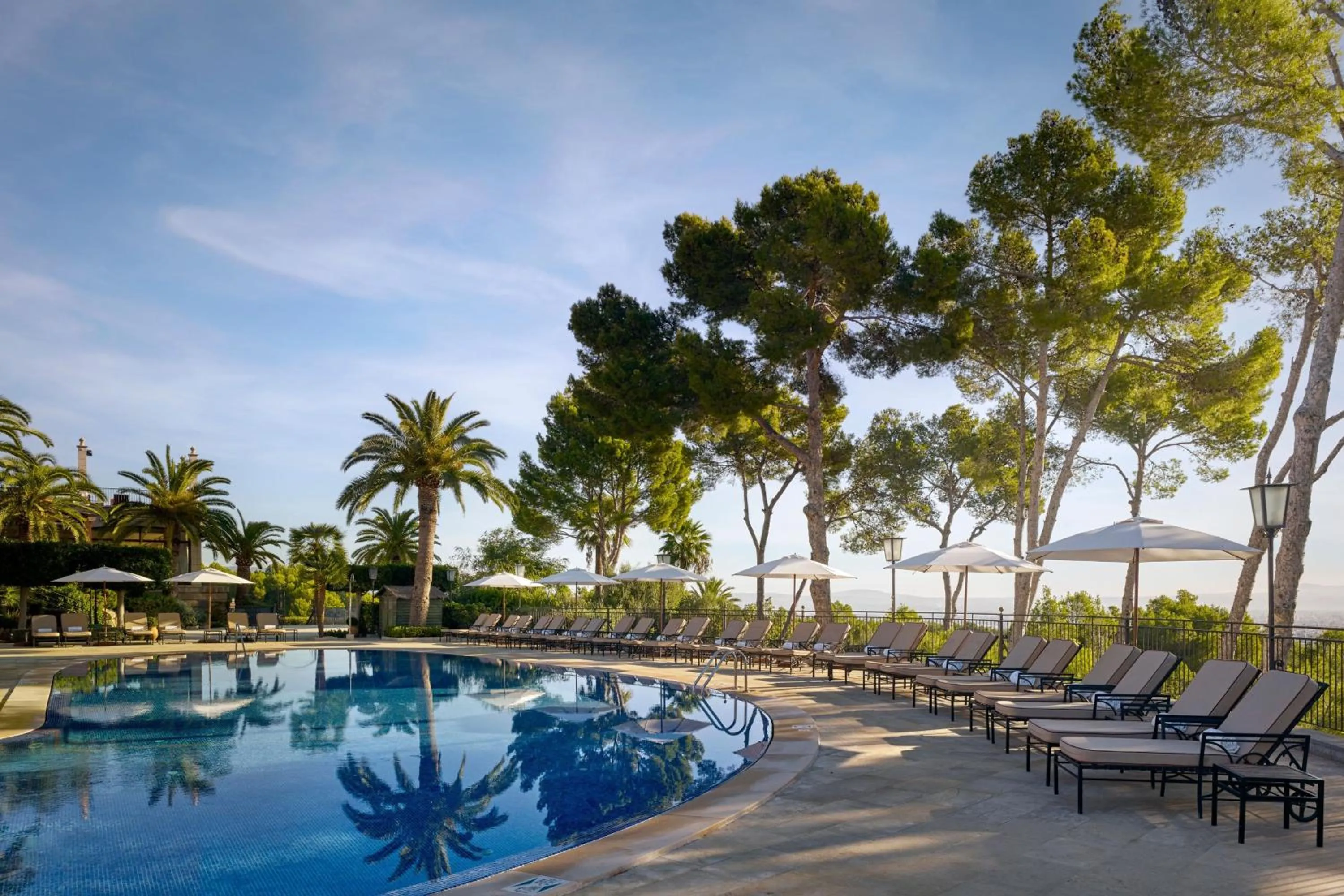 Swimming pool in Castillo Hotel Son Vida, a Luxury Collection Hotel, Mallorca