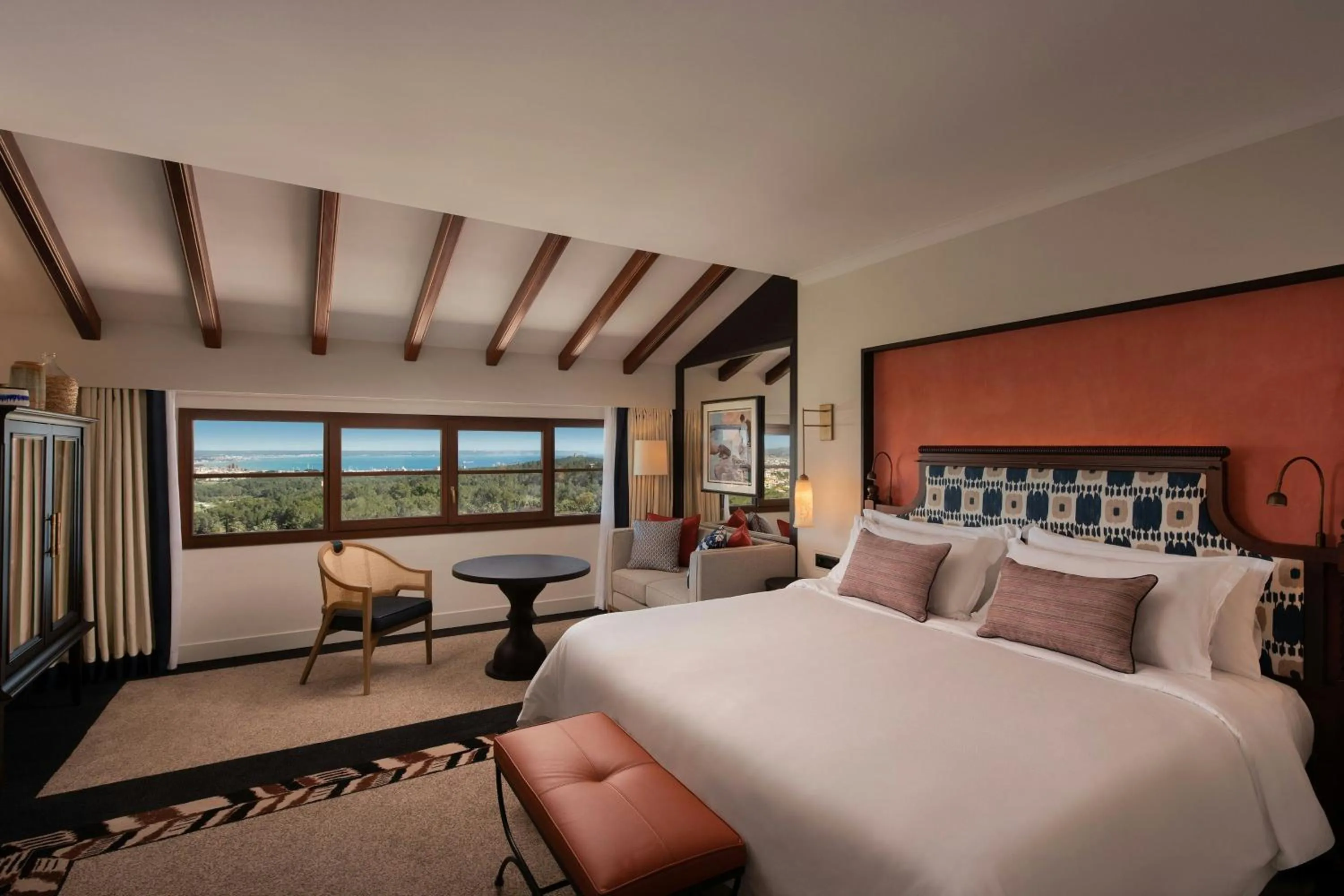 Photo of the whole room, Bed in Castillo Hotel Son Vida, a Luxury Collection Hotel, Mallorca