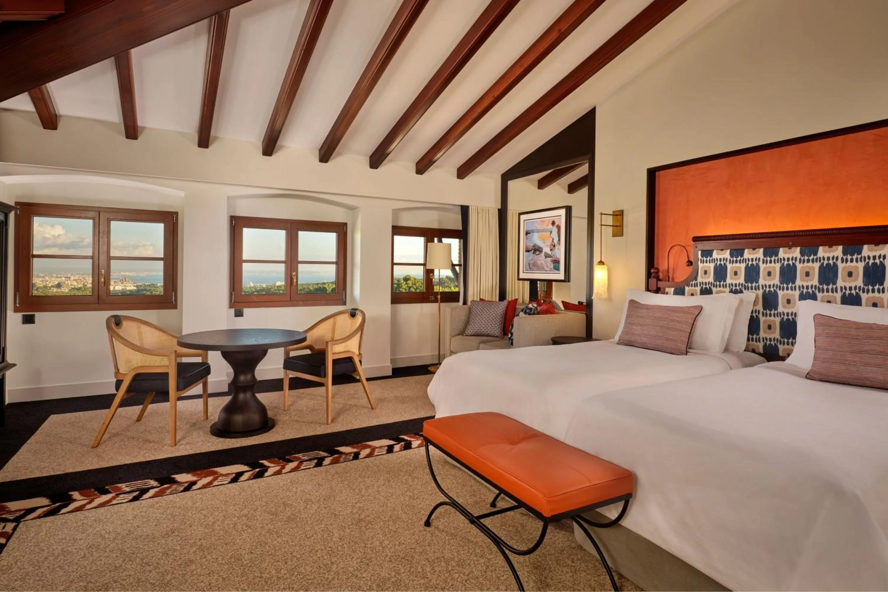 Bedroom, Bed in Castillo Hotel Son Vida, a Luxury Collection Hotel, Mallorca