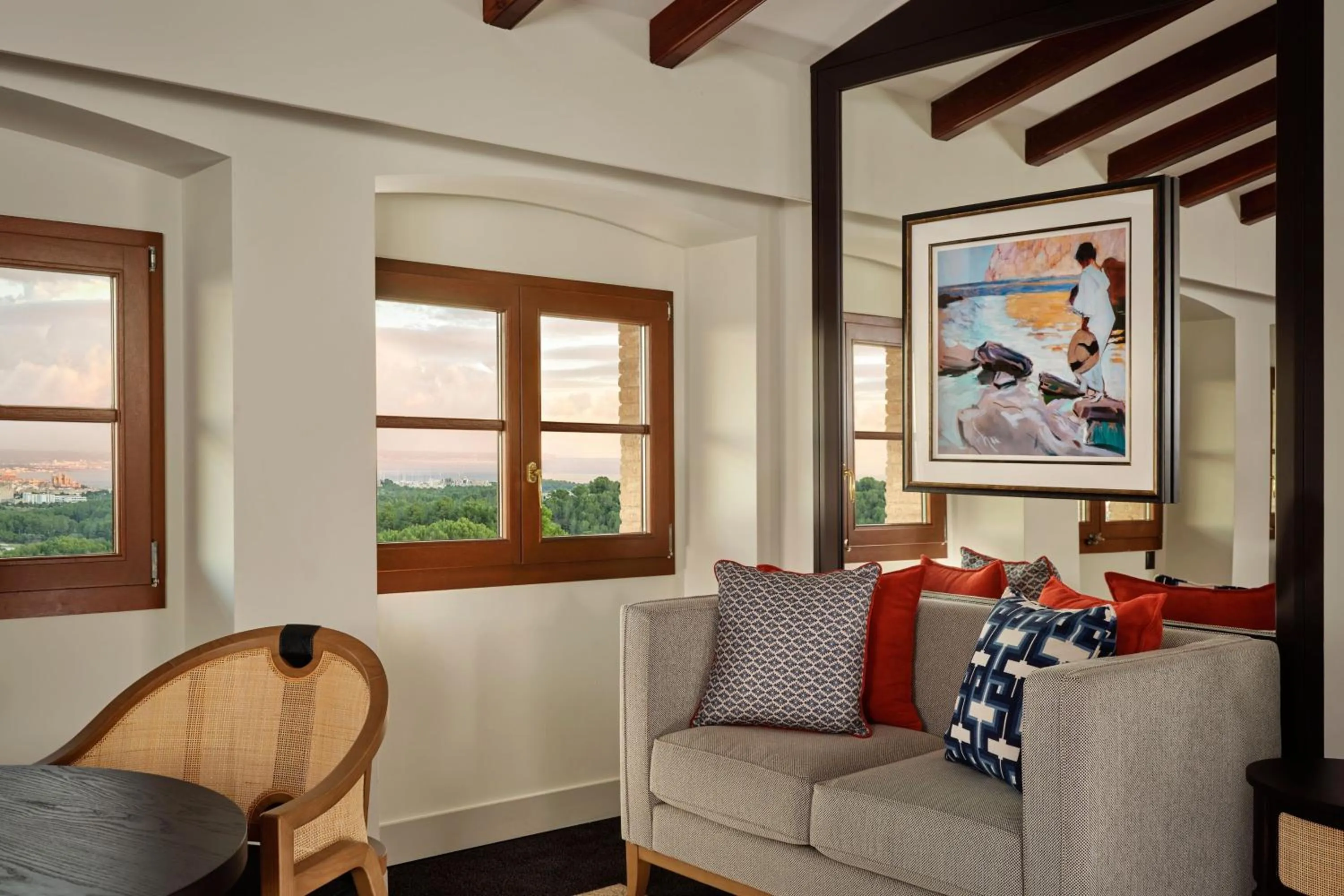 Living room in Castillo Hotel Son Vida, a Luxury Collection Hotel, Mallorca