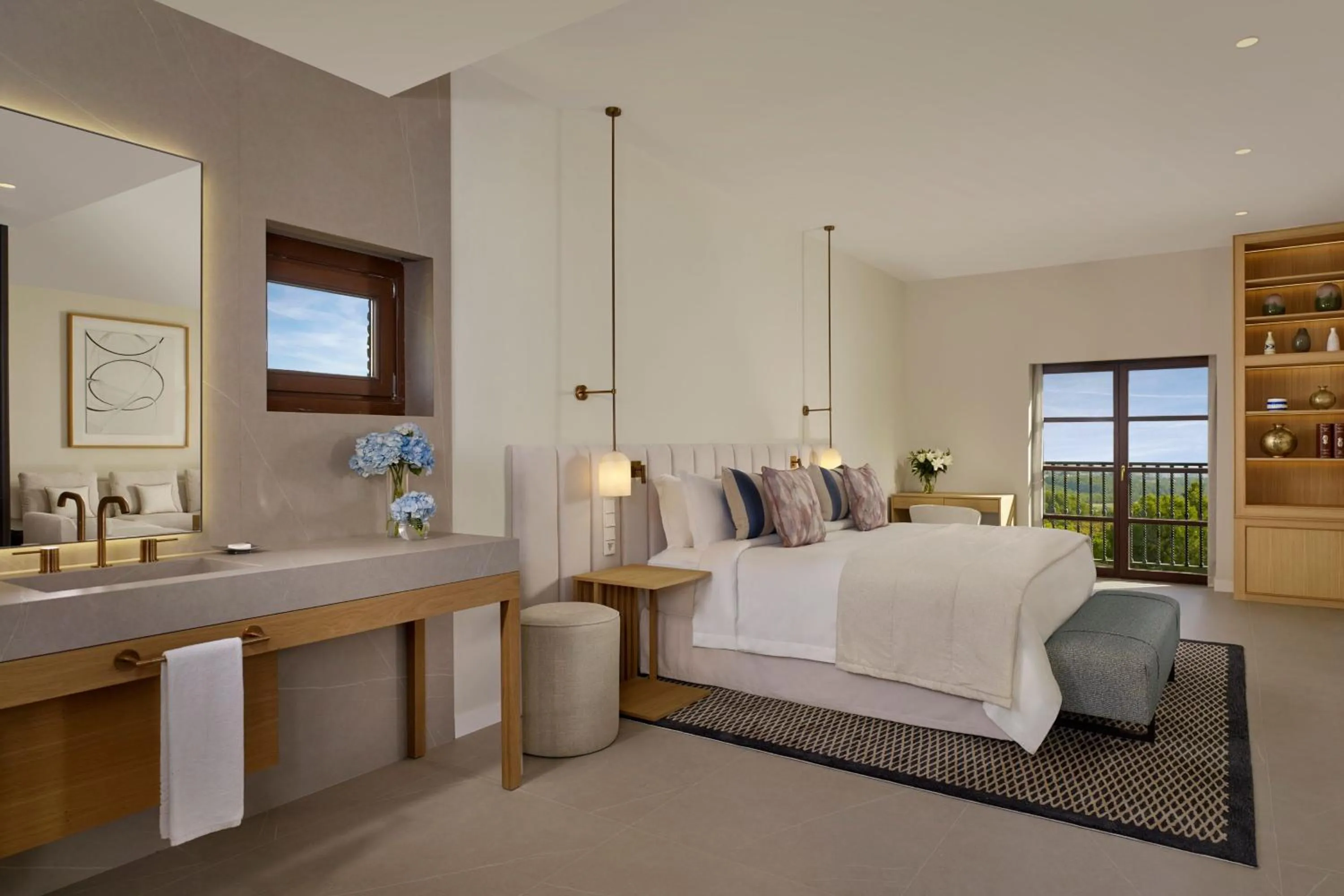 Bedroom, Bed in Castillo Hotel Son Vida, a Luxury Collection Hotel, Mallorca