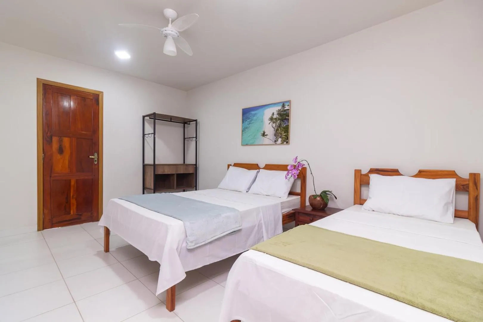 Bed in Pousada Lagoa Azul