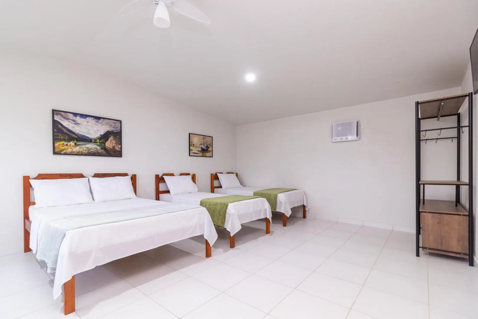 Bed in Pousada Lagoa Azul