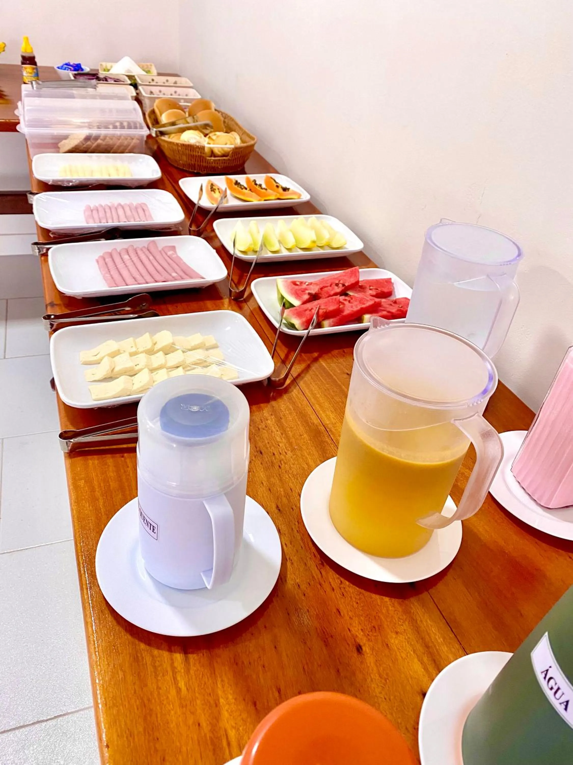 Breakfast in Pousada Lagoa Azul