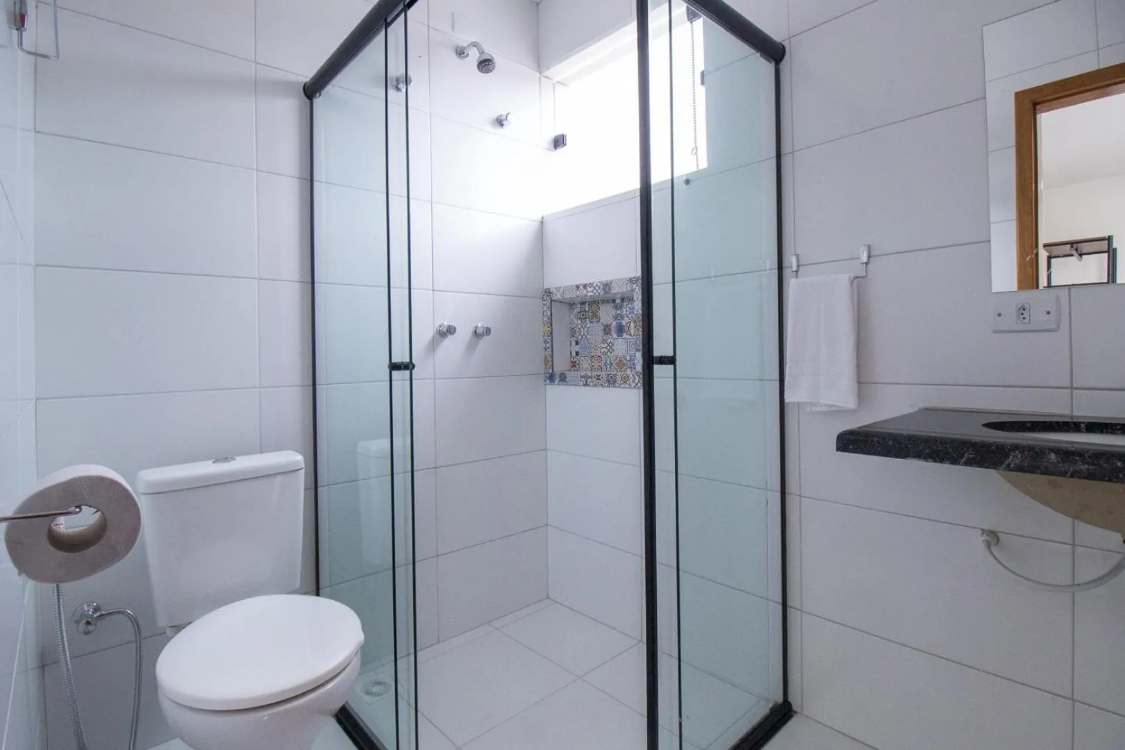 Shower in Pousada Lagoa Azul