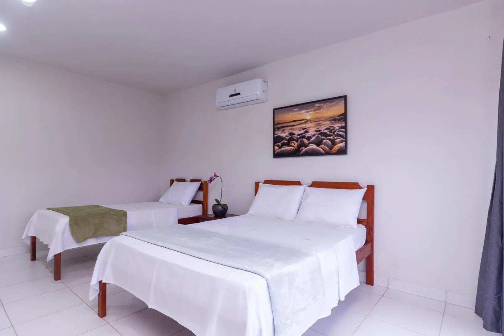 Bed in Pousada Lagoa Azul