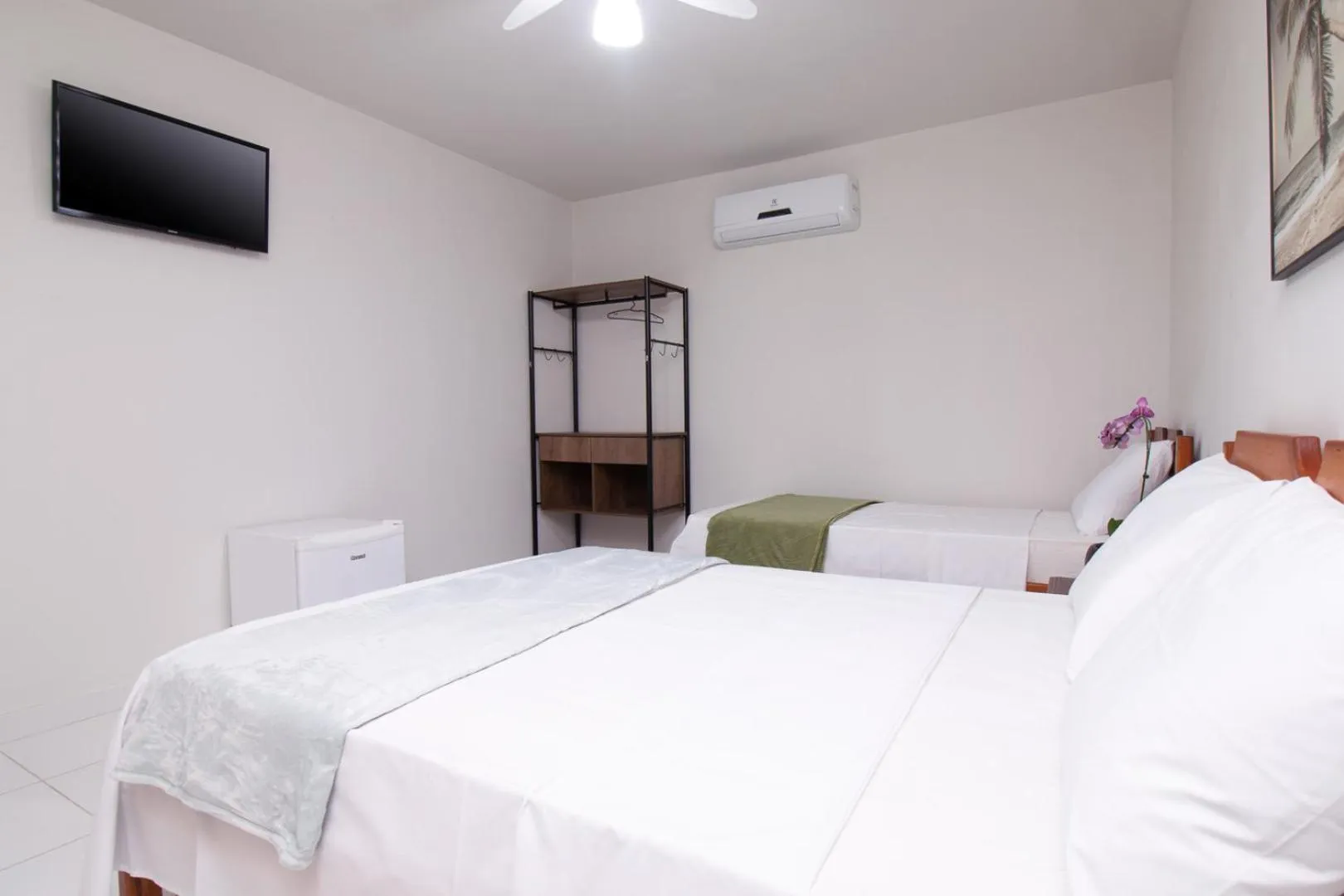 Bed in Pousada Lagoa Azul