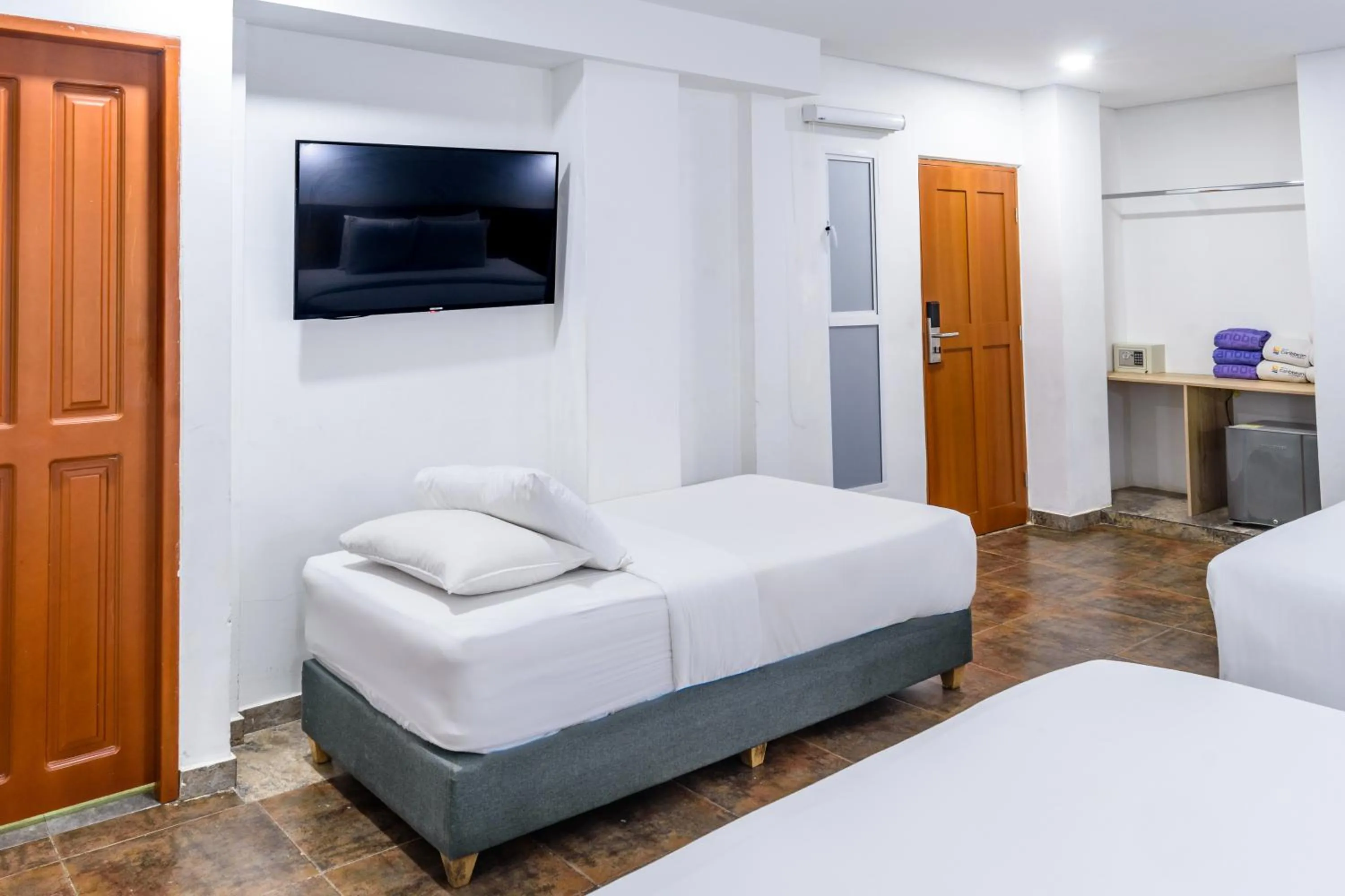 Bed in Hotel Caribbean Cartagena