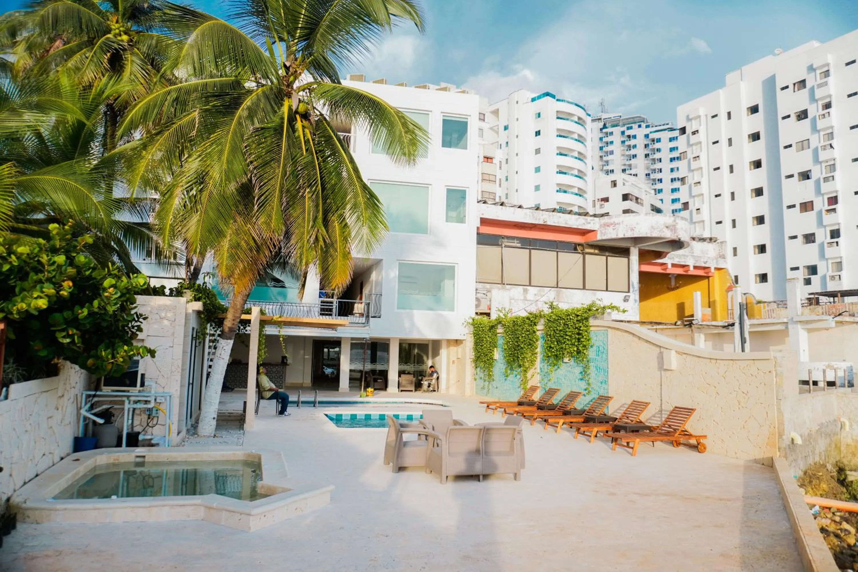 Property building in Hotel Caribbean Cartagena