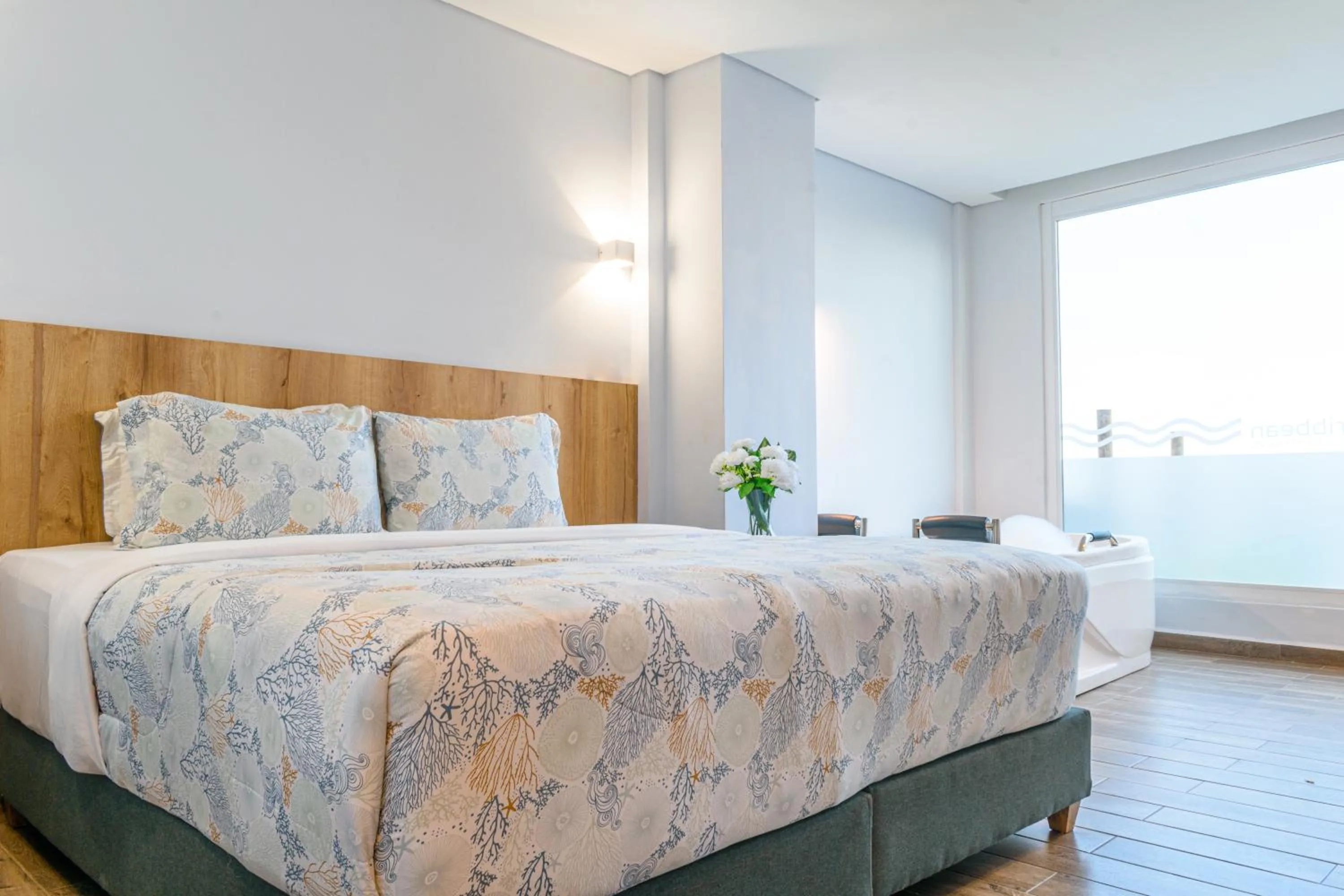 Bed in Hotel Caribbean Cartagena